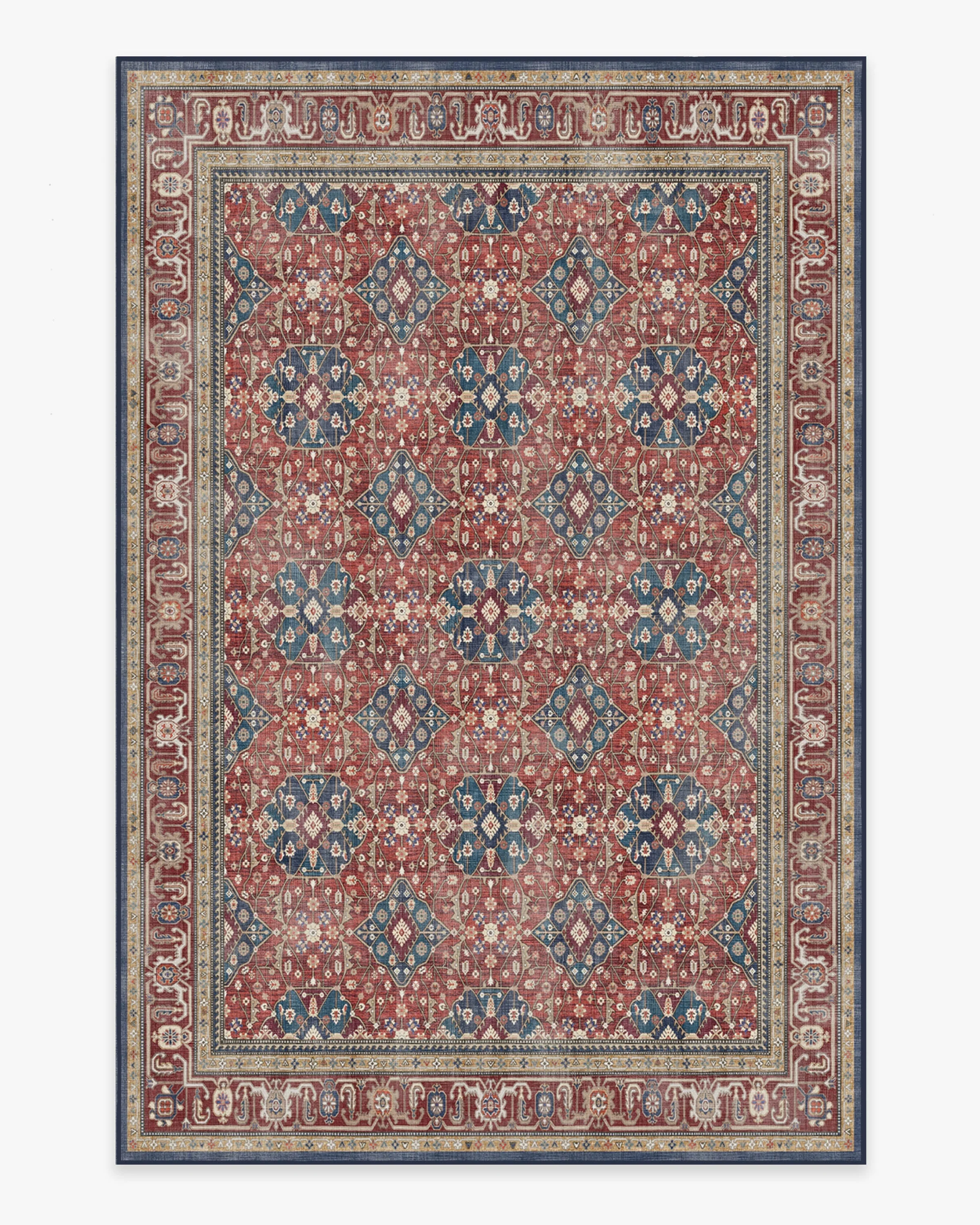 Alessia Royal Red Rug
