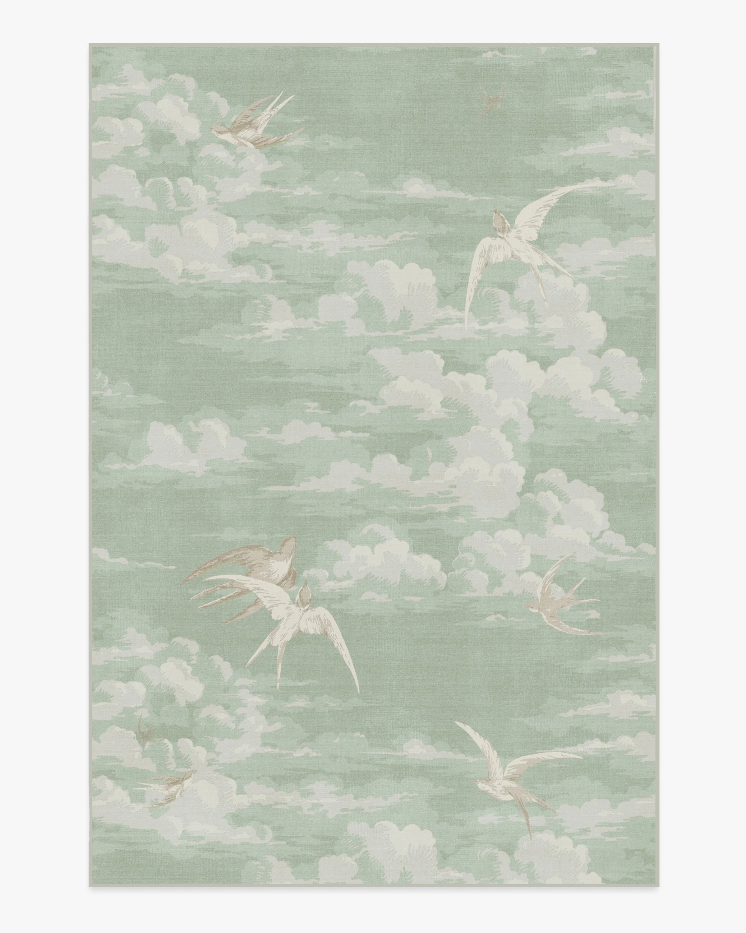 Silvi Clouds Seaspray Rug