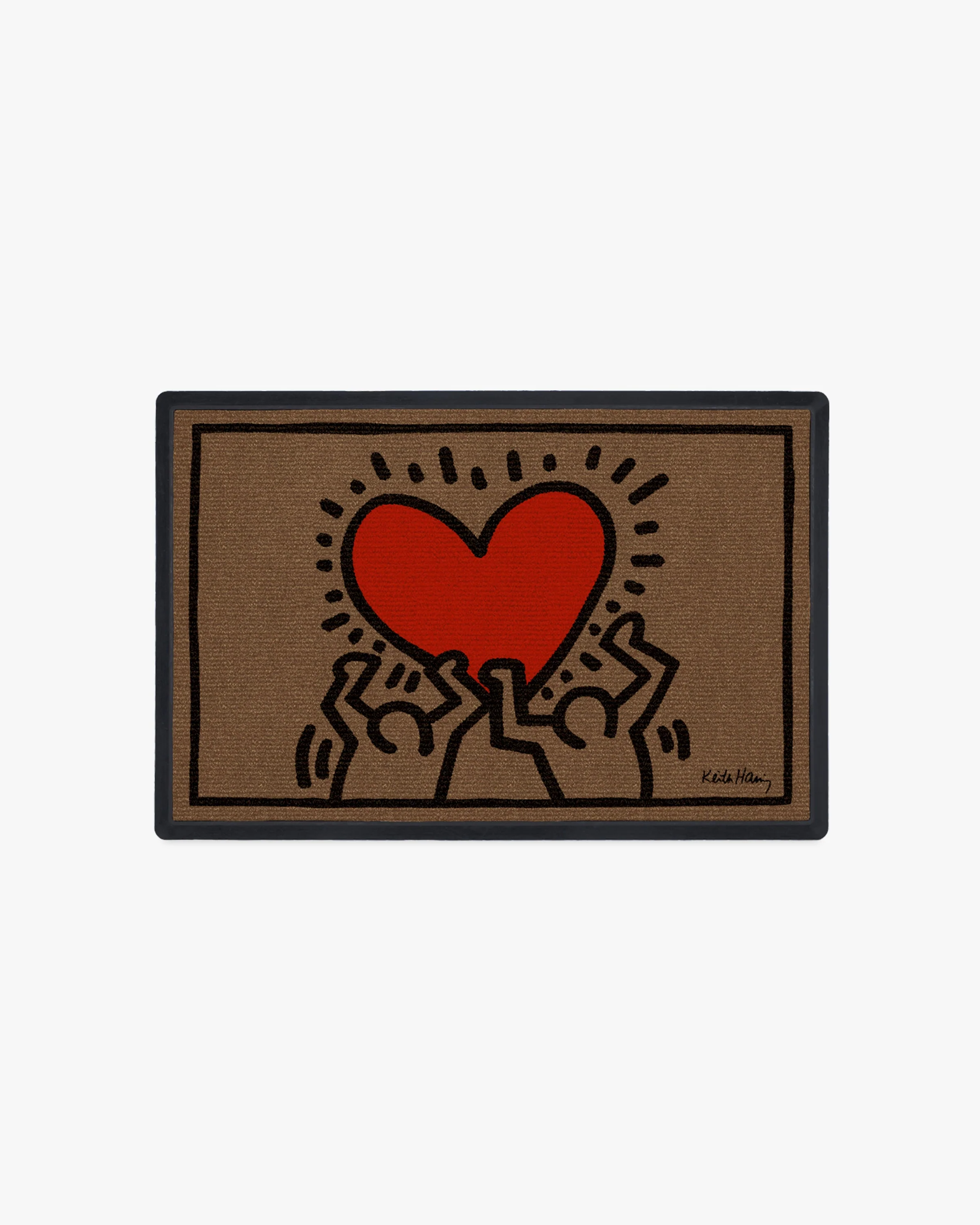 Holding Heart Doormat