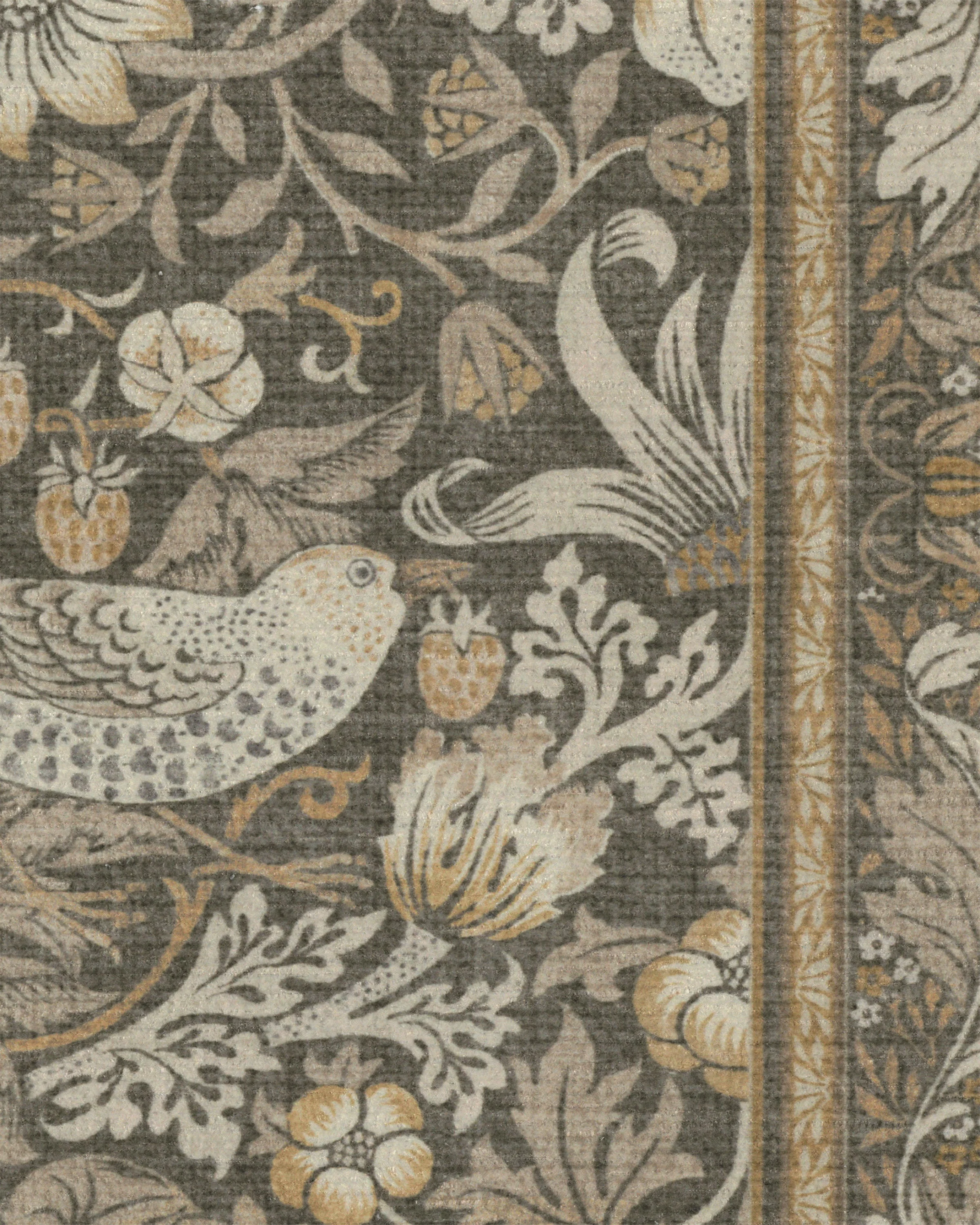 231-strawberry-thief-stone-gold-rug-2.webp Strawberry Thief Stone Gold Rug