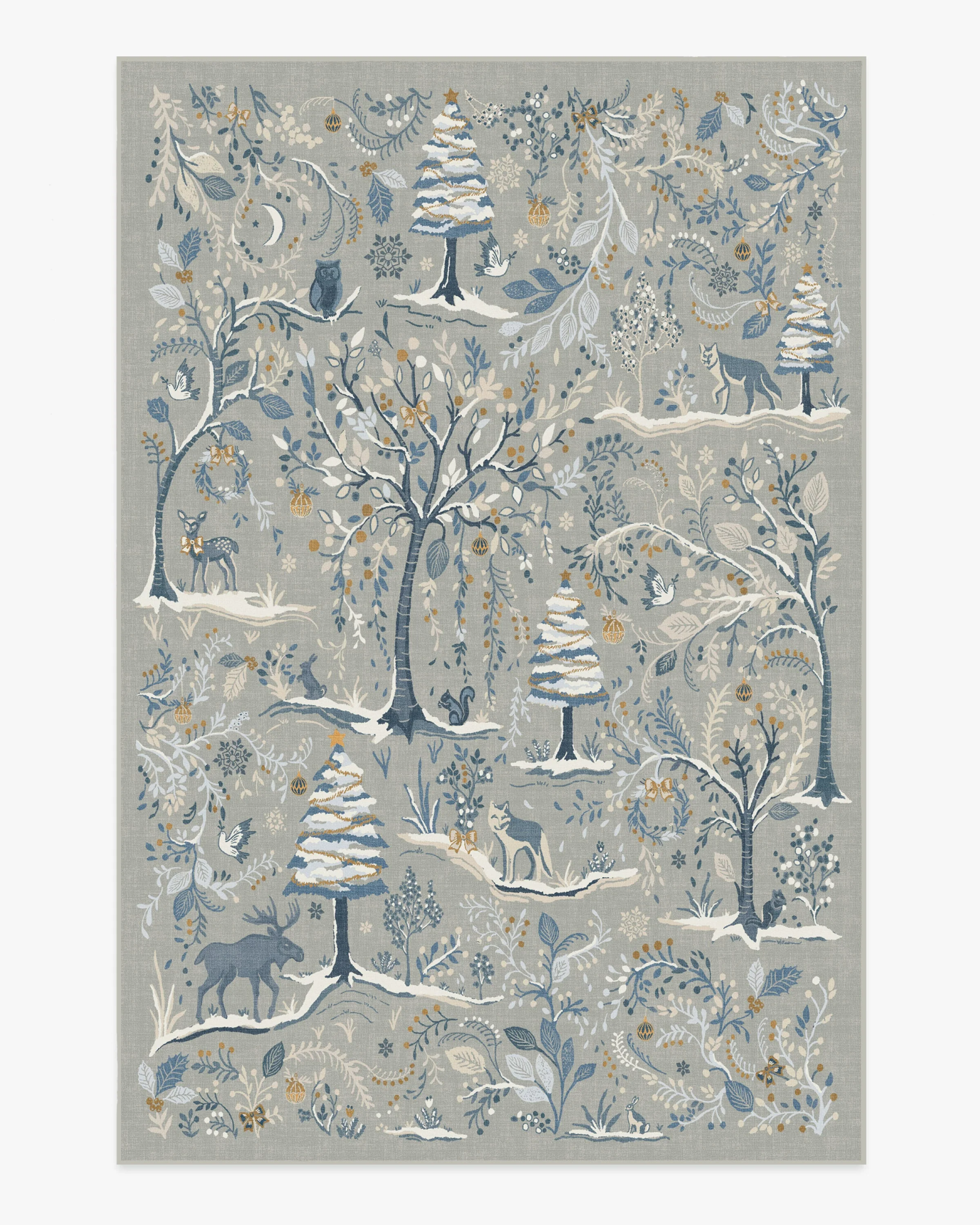 Elwood Silver Rug