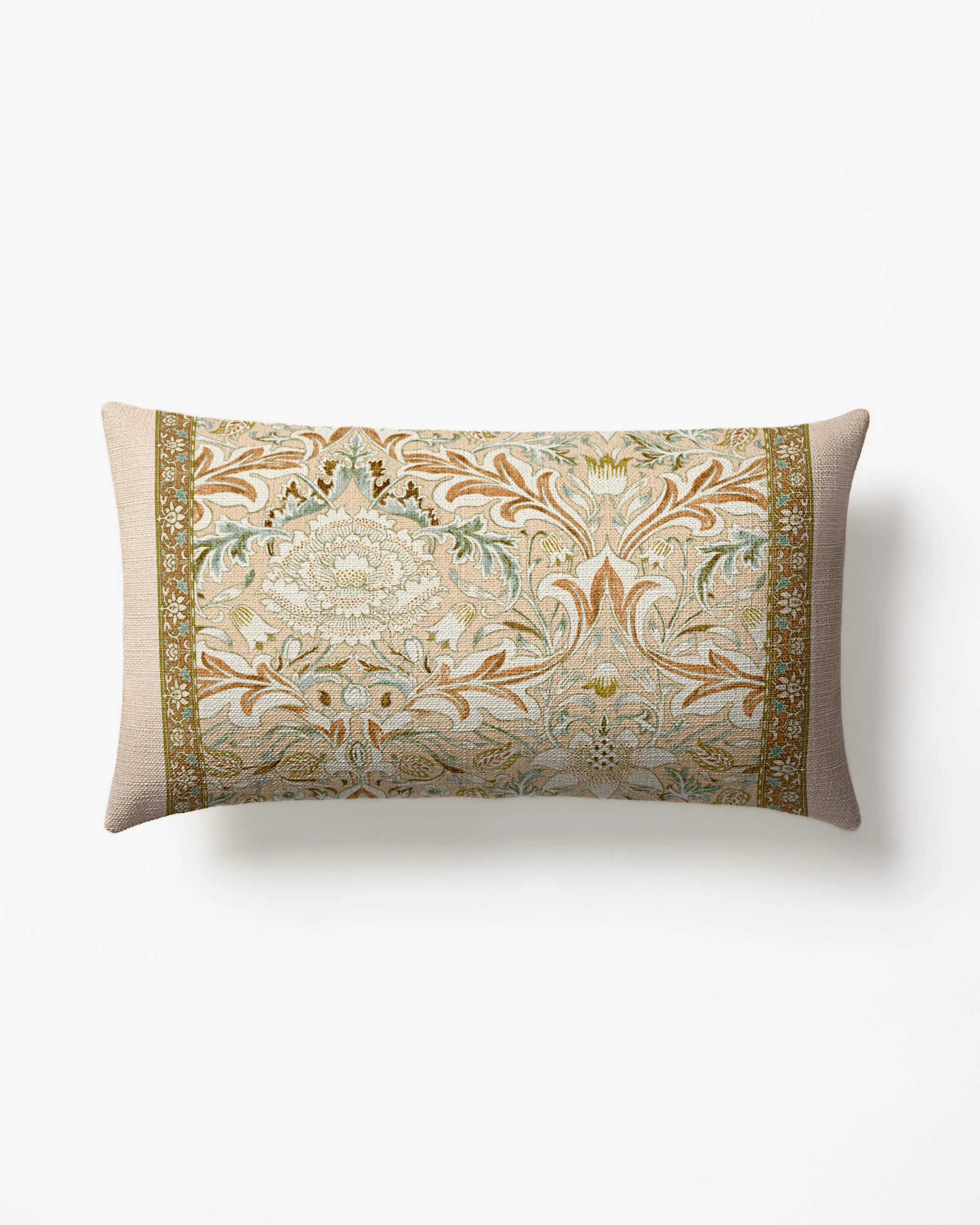 Simply Severn Vintage Blush Woven Lumbar Throw Pillow