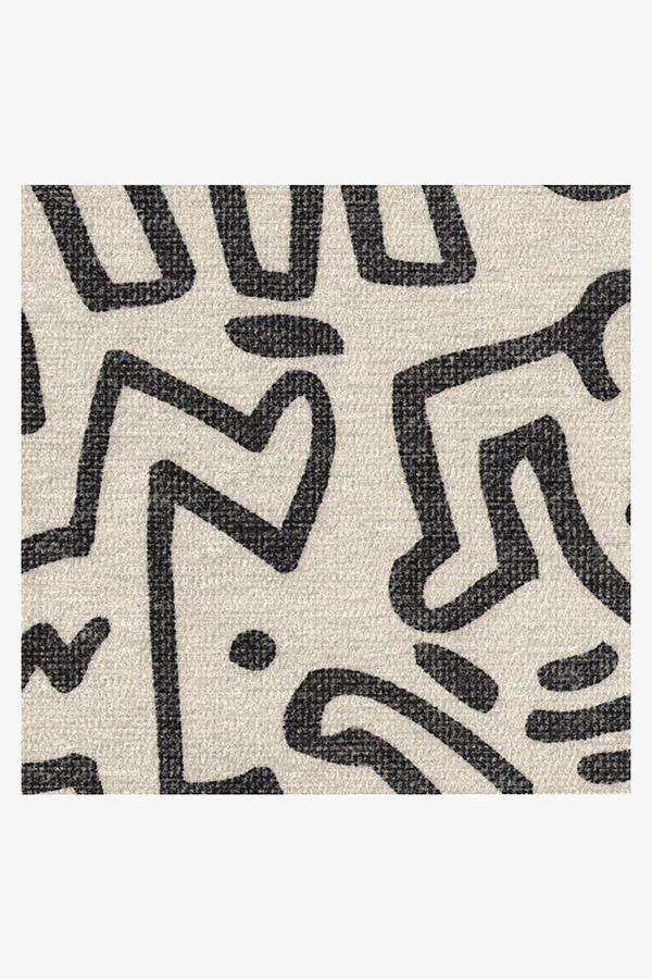 Block Party Black & Ivory Rug