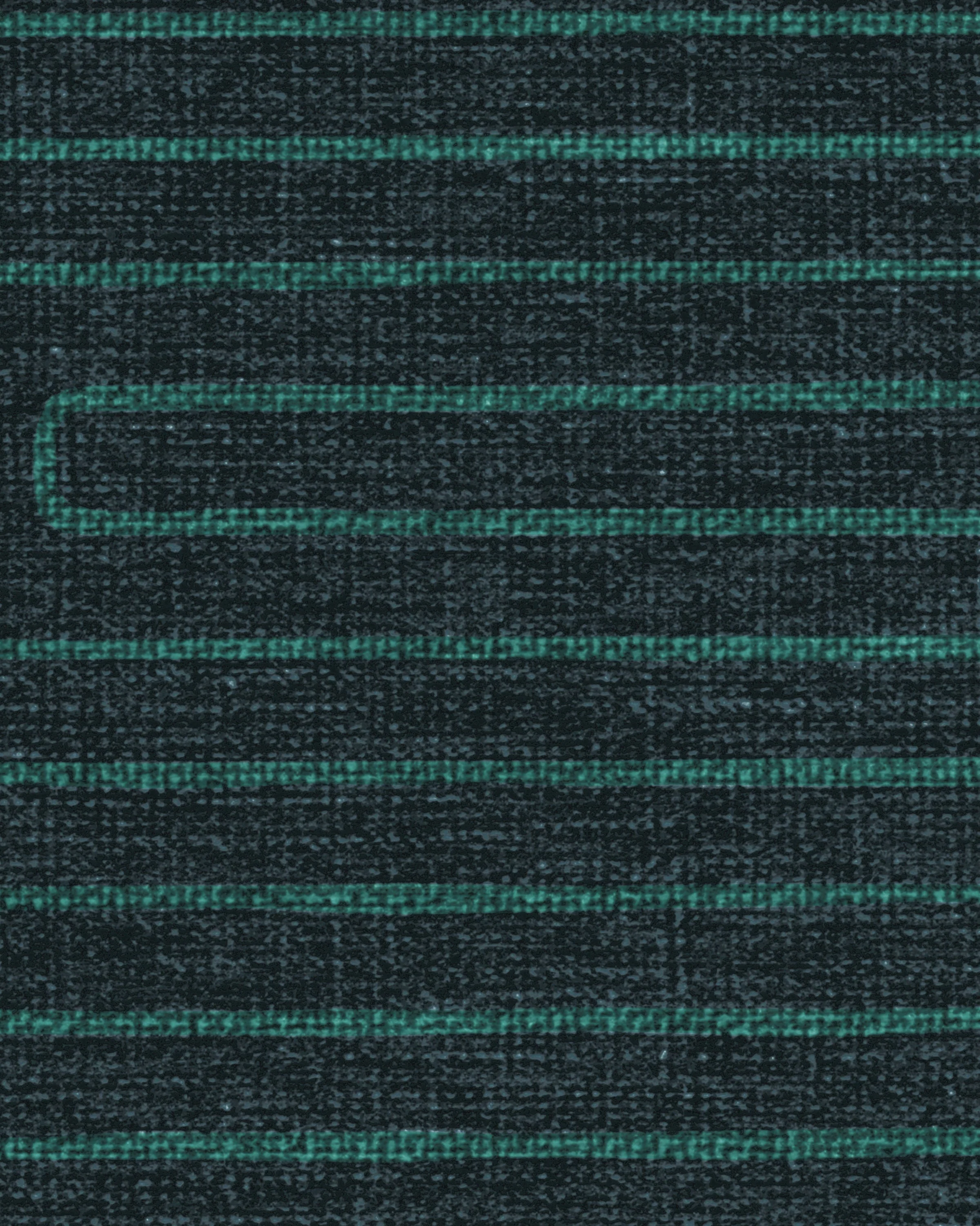 Labyrinth Navy & Teal Rug