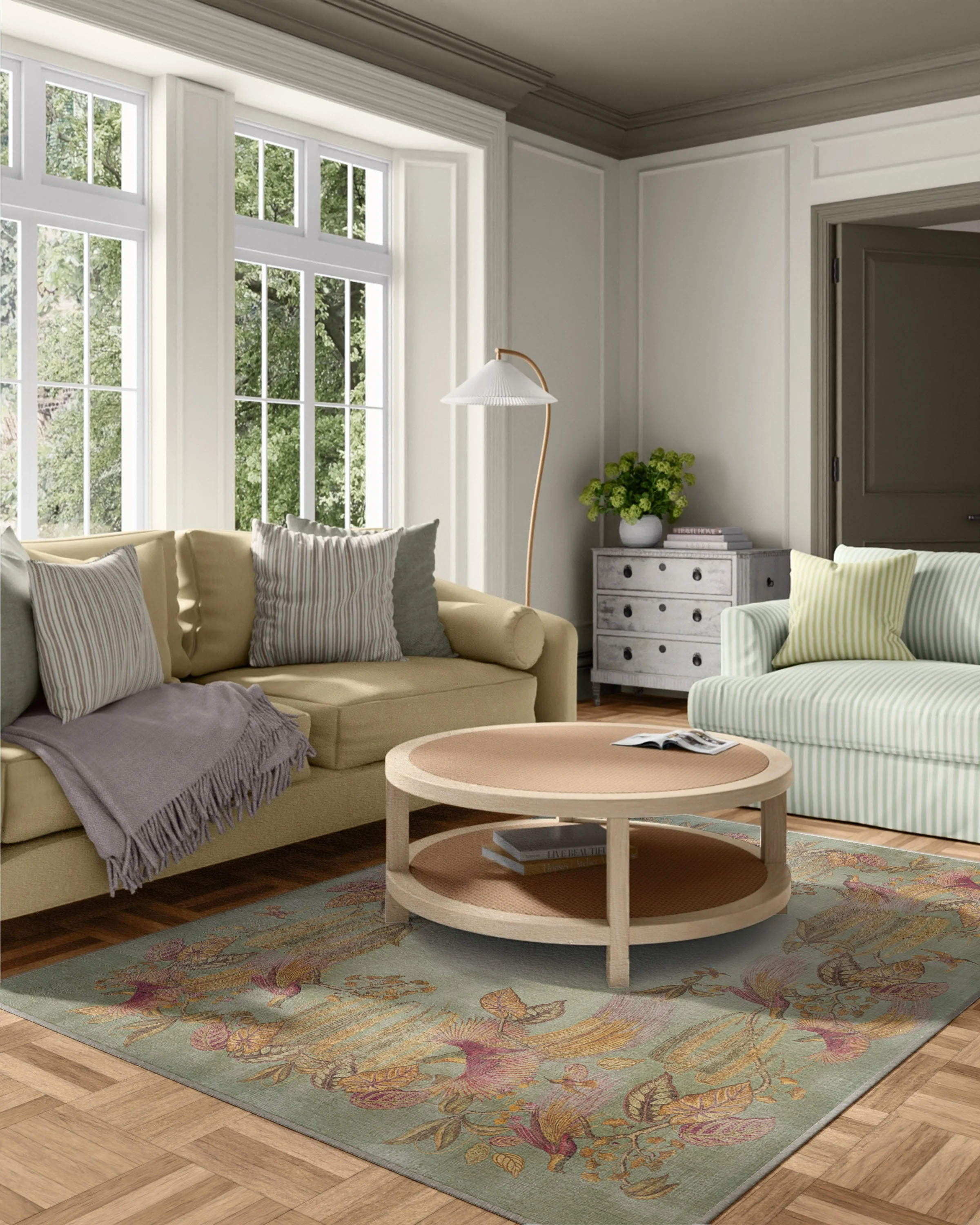 311-bird-of-paradise-silver-fern-flatwoven-rug-2.webp Bird of Paradise Silver Fern Flatwoven Rug