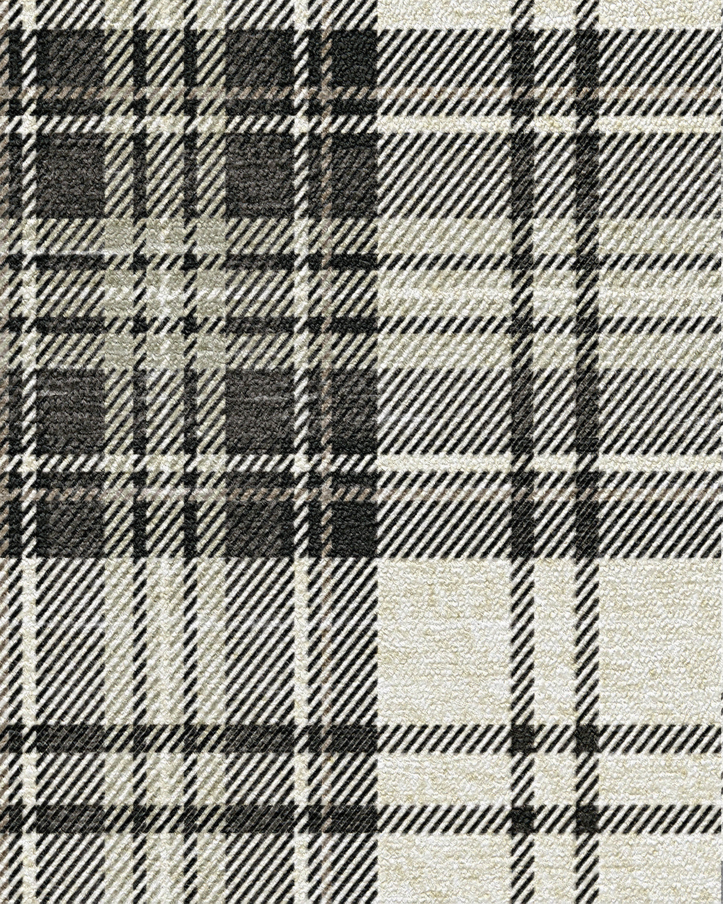 317-dress-stewart-tartan-black-ivory-rug-2.jpg Dress Stewart Tartan Black & Ivory Rug