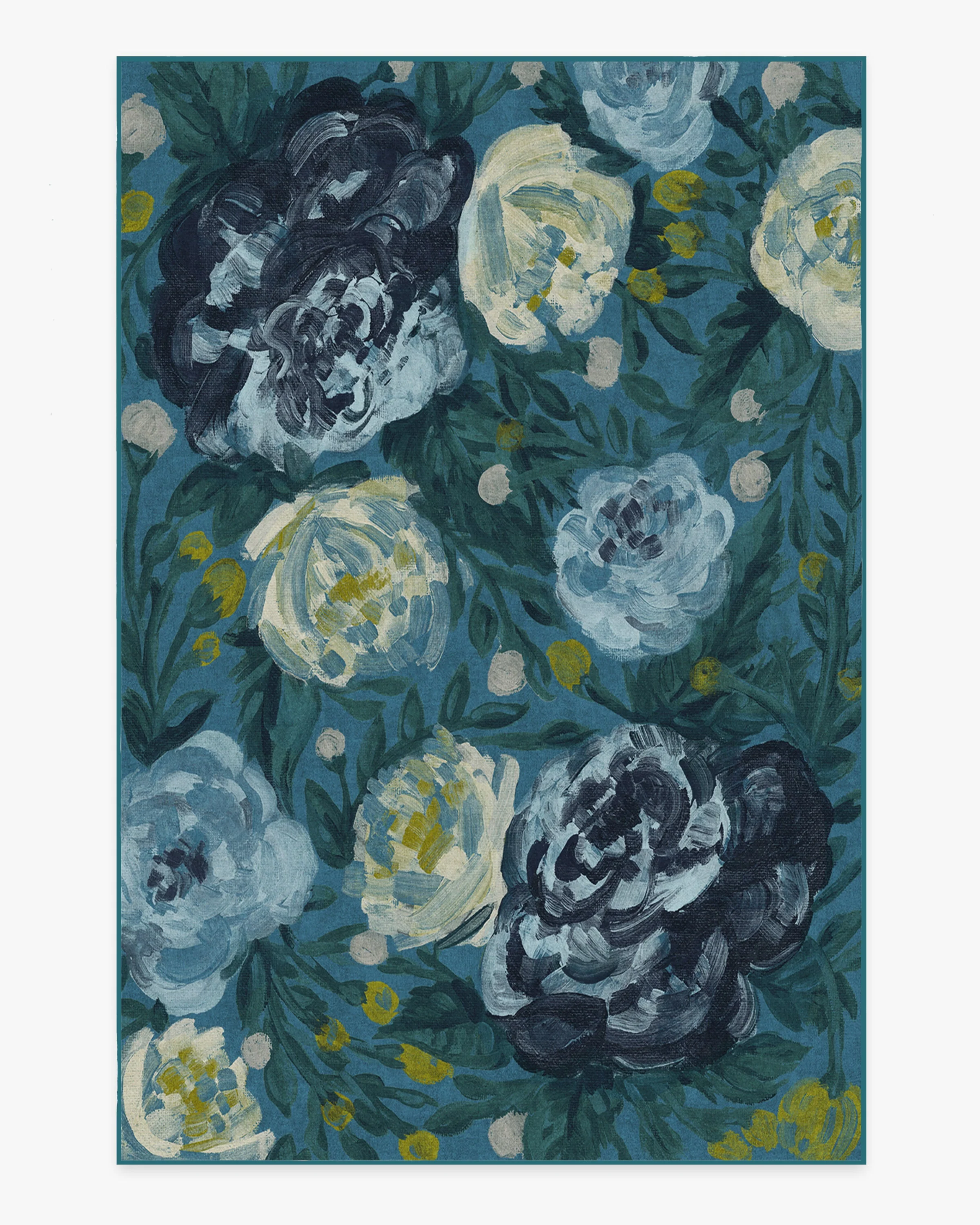 Camellia Midnight Flatwoven Rug