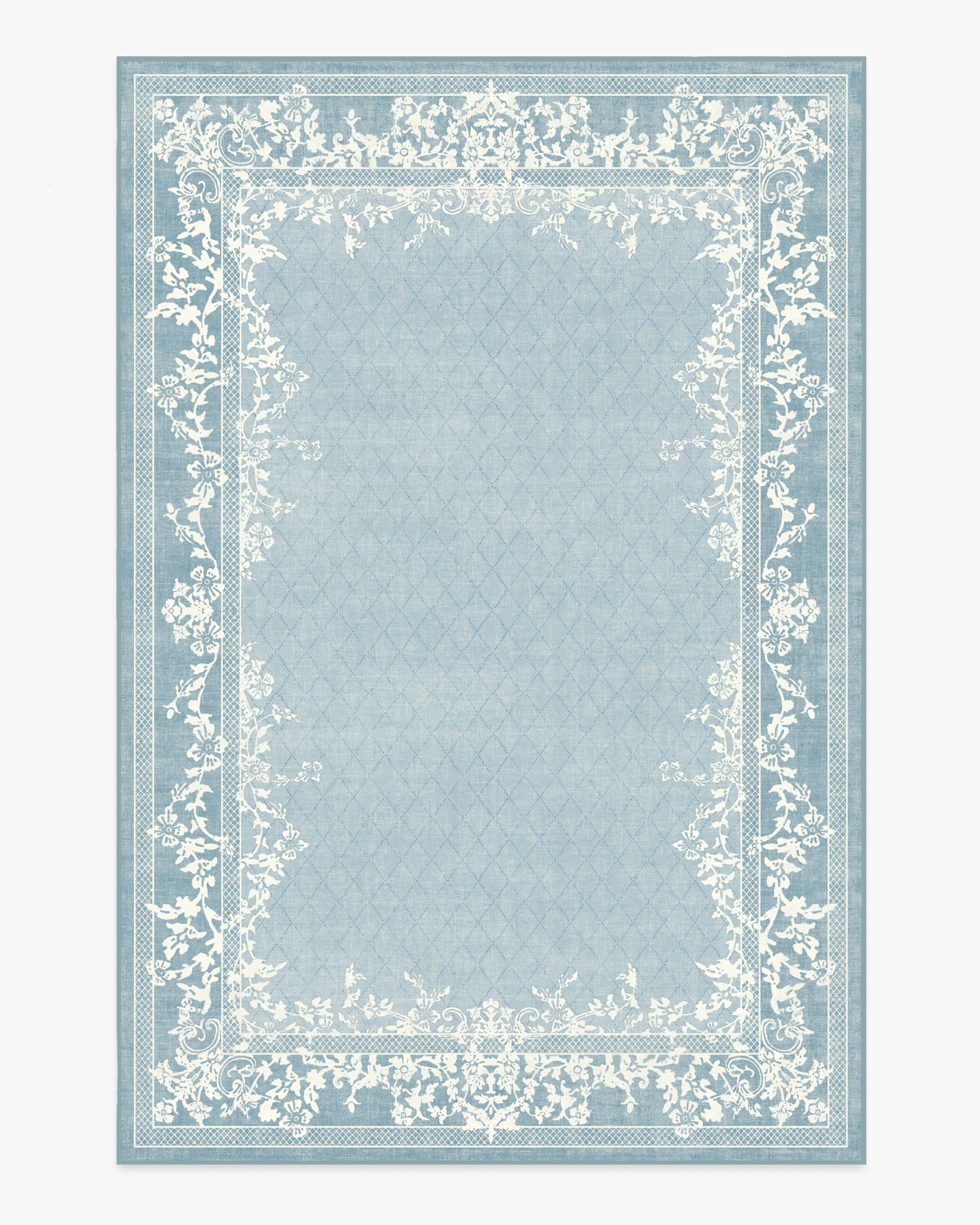 Juliet Slate Blue Flatwoven Rug