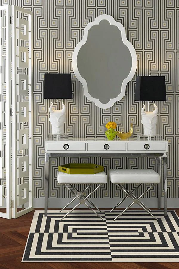 376-op-art-charcoal-rug-6.webp Op Art Charcoal Rug