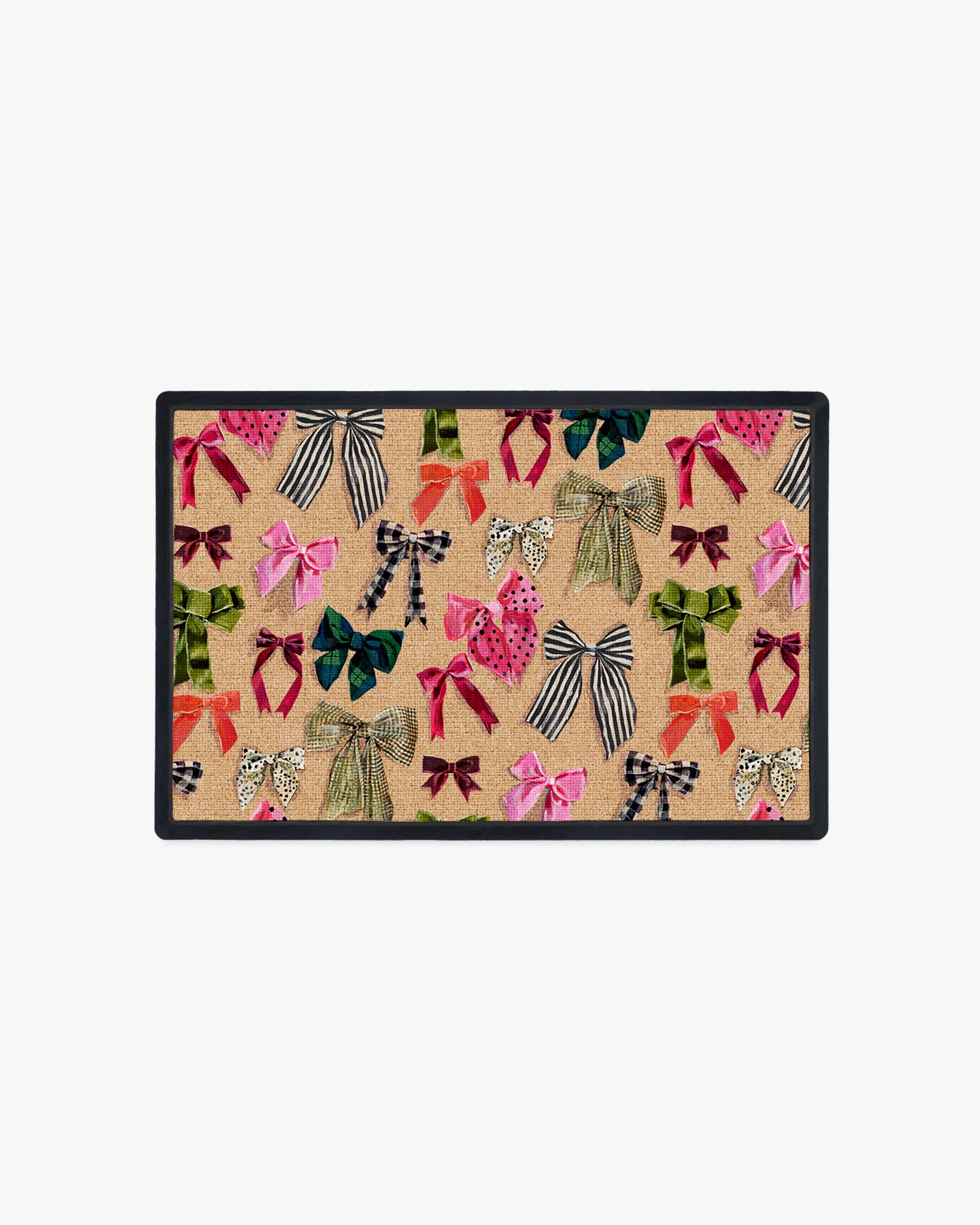 Festive Bows Multicolor Doormat