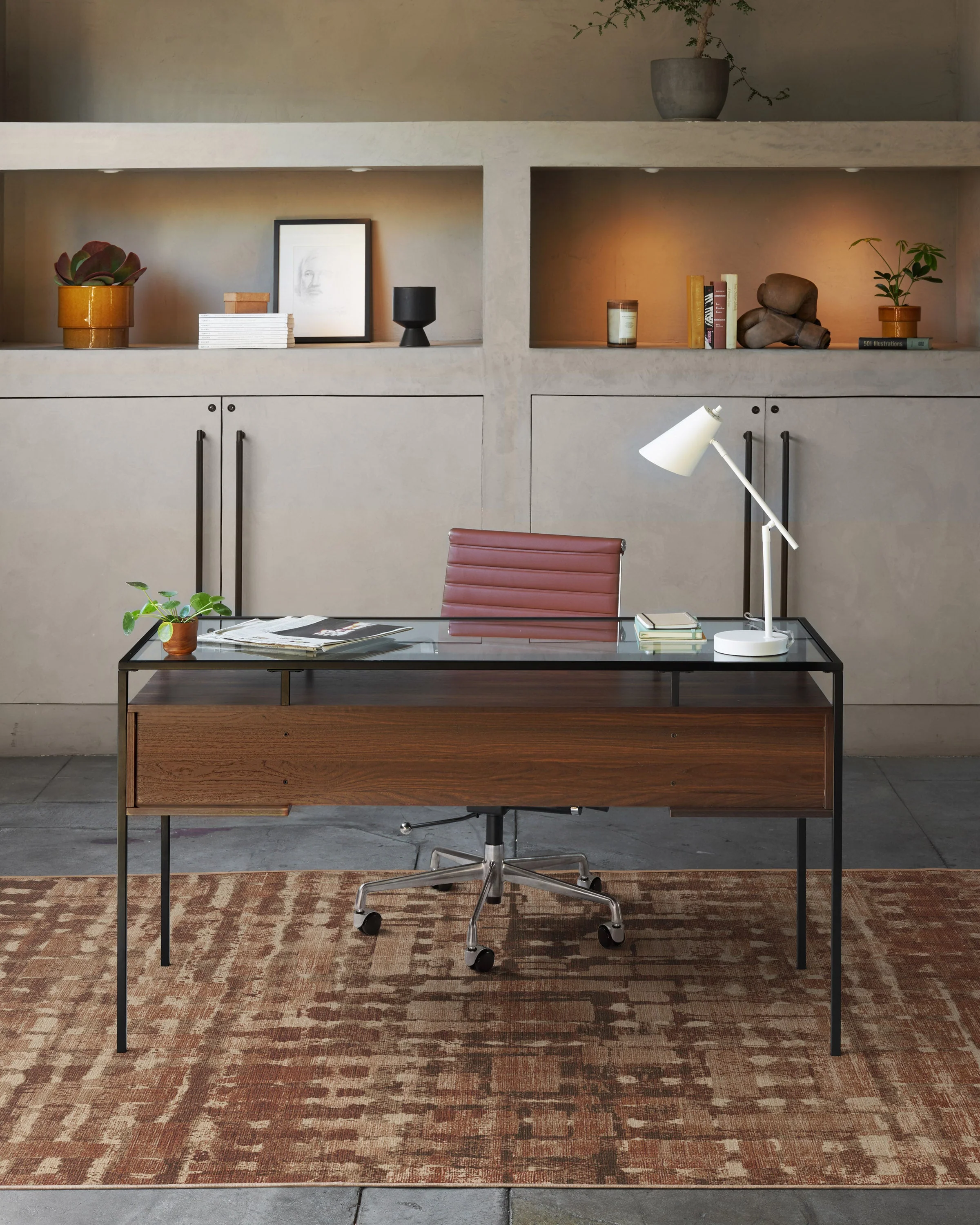 Brooklyn Copper Clay Flatwoven Rug