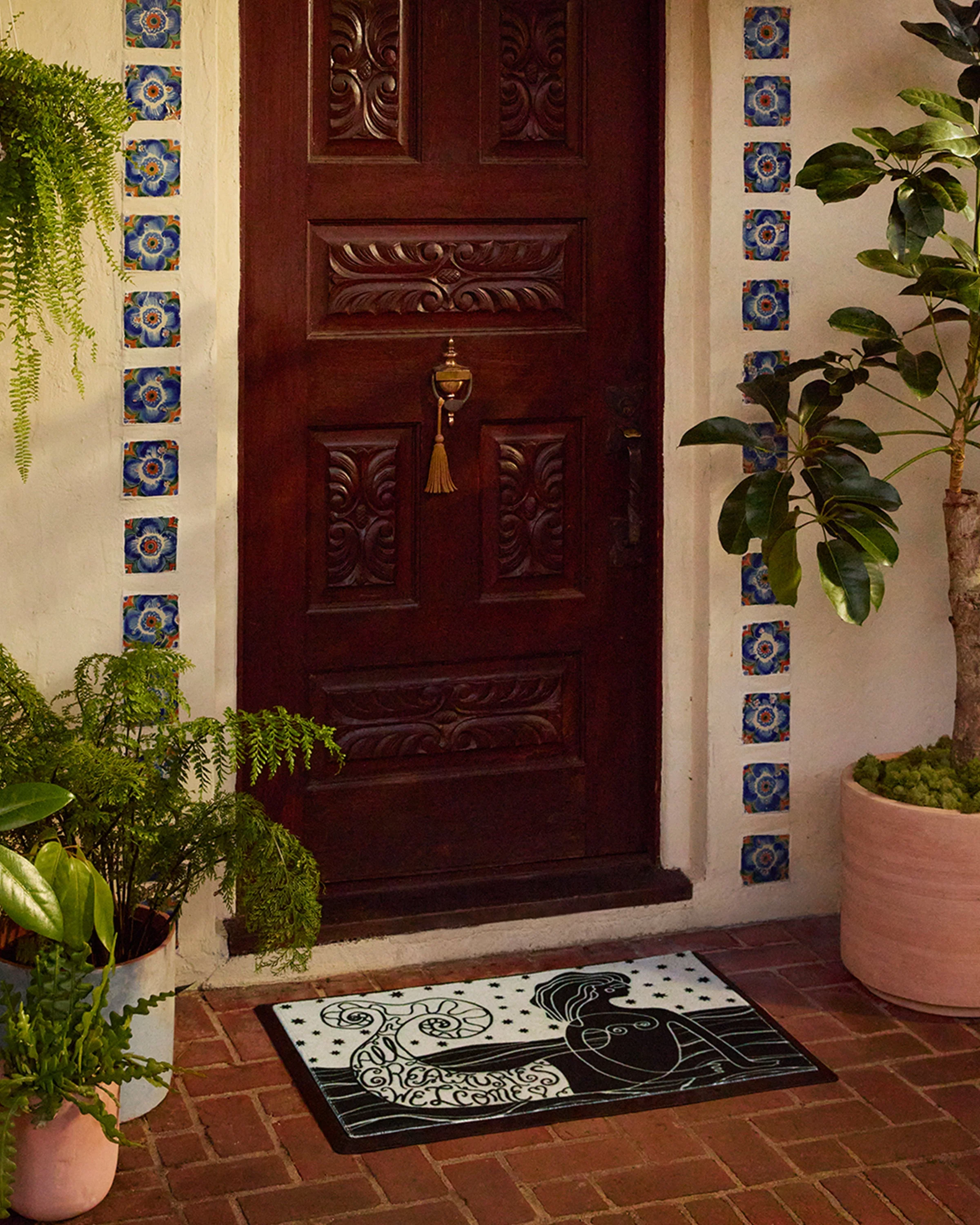All Creatures Welcome Doormat