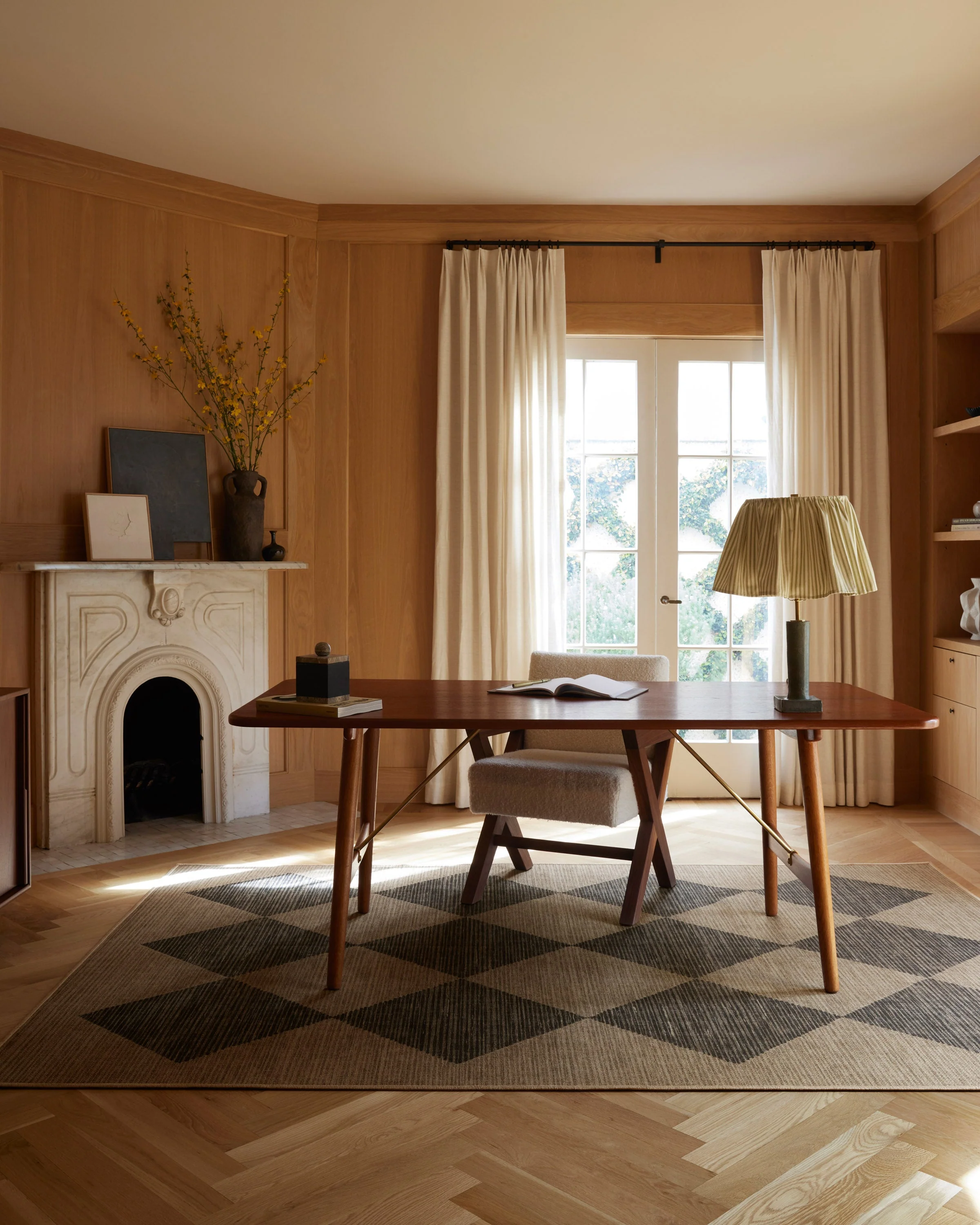 Salerno Soft Black Re-Jute Rug