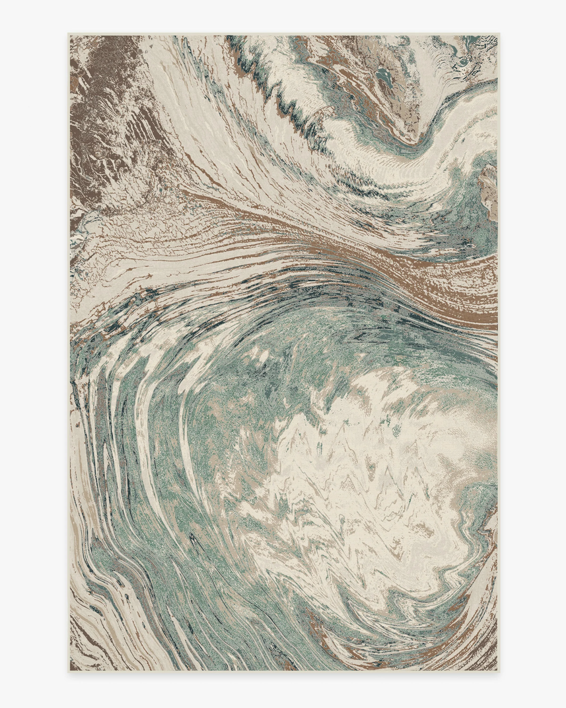 Malaspina Natural Sage Flatwoven Rug