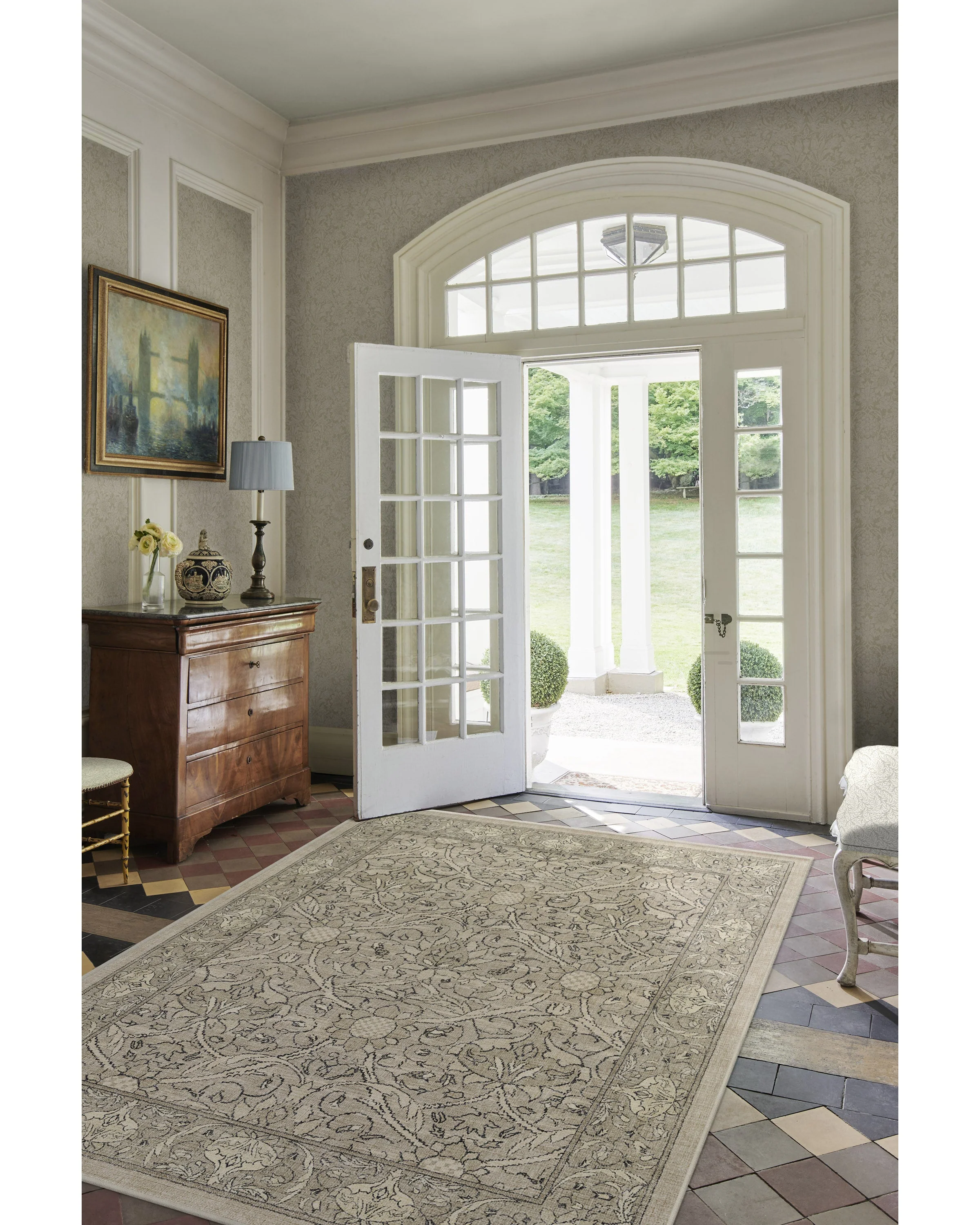 Montreal Natural Stone Flatwoven Rug
