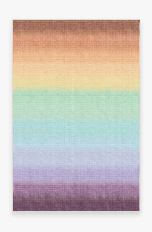 Spectrum Rainbow Flatwoven Rug