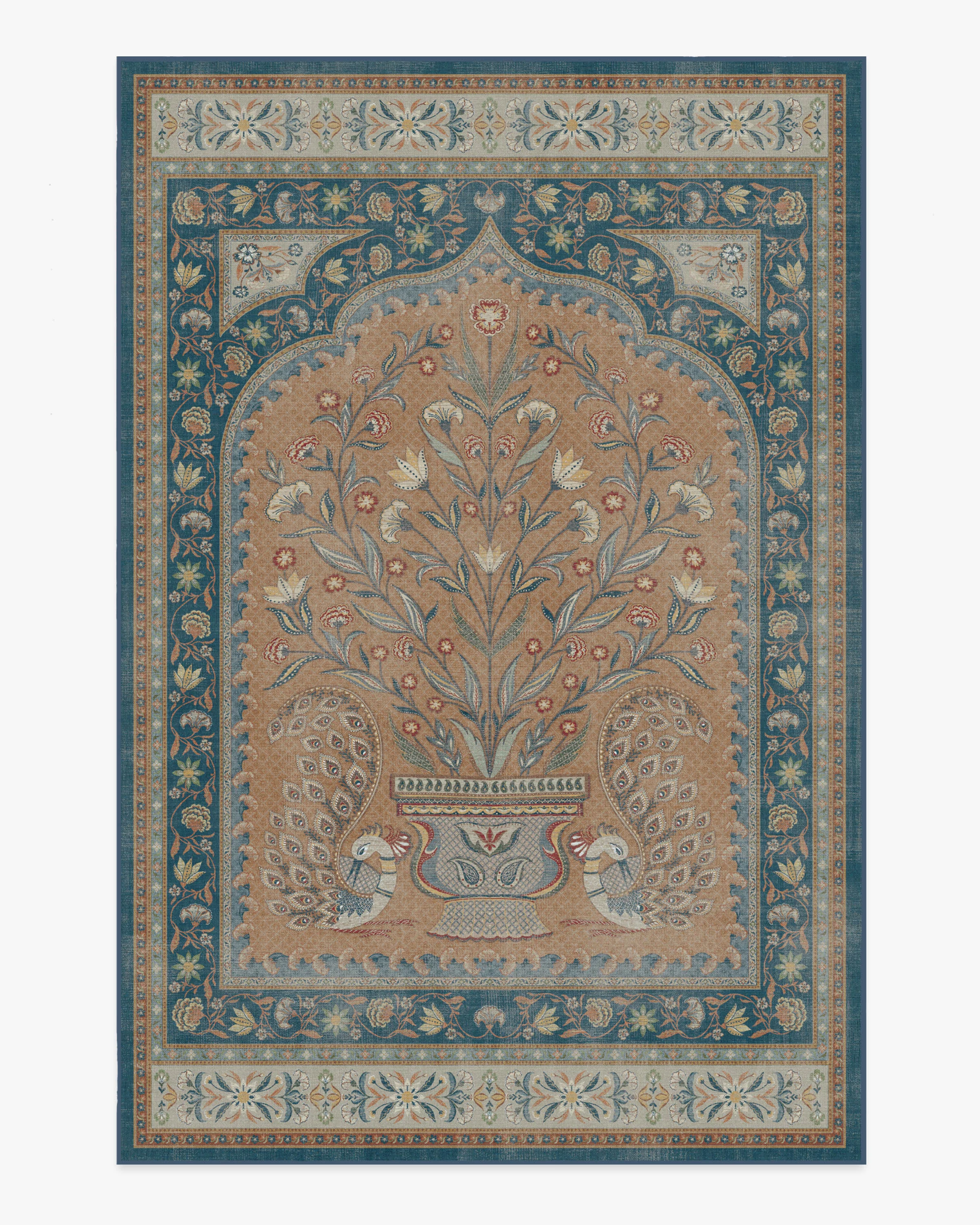 Mahal Multicolor Flatwoven Rug