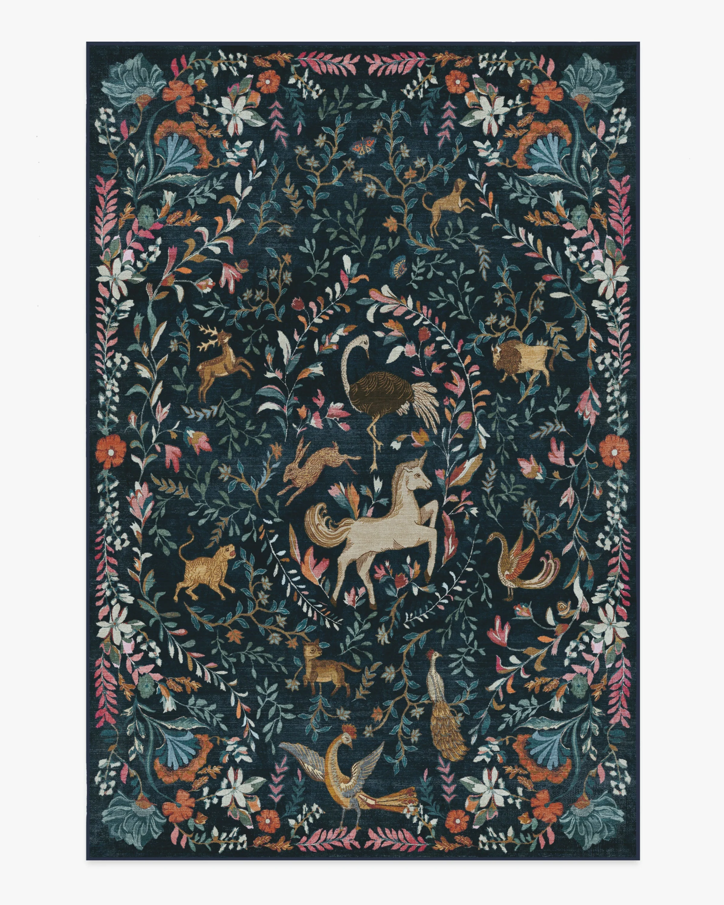 Dreamweaver Blue Multicolor Rug