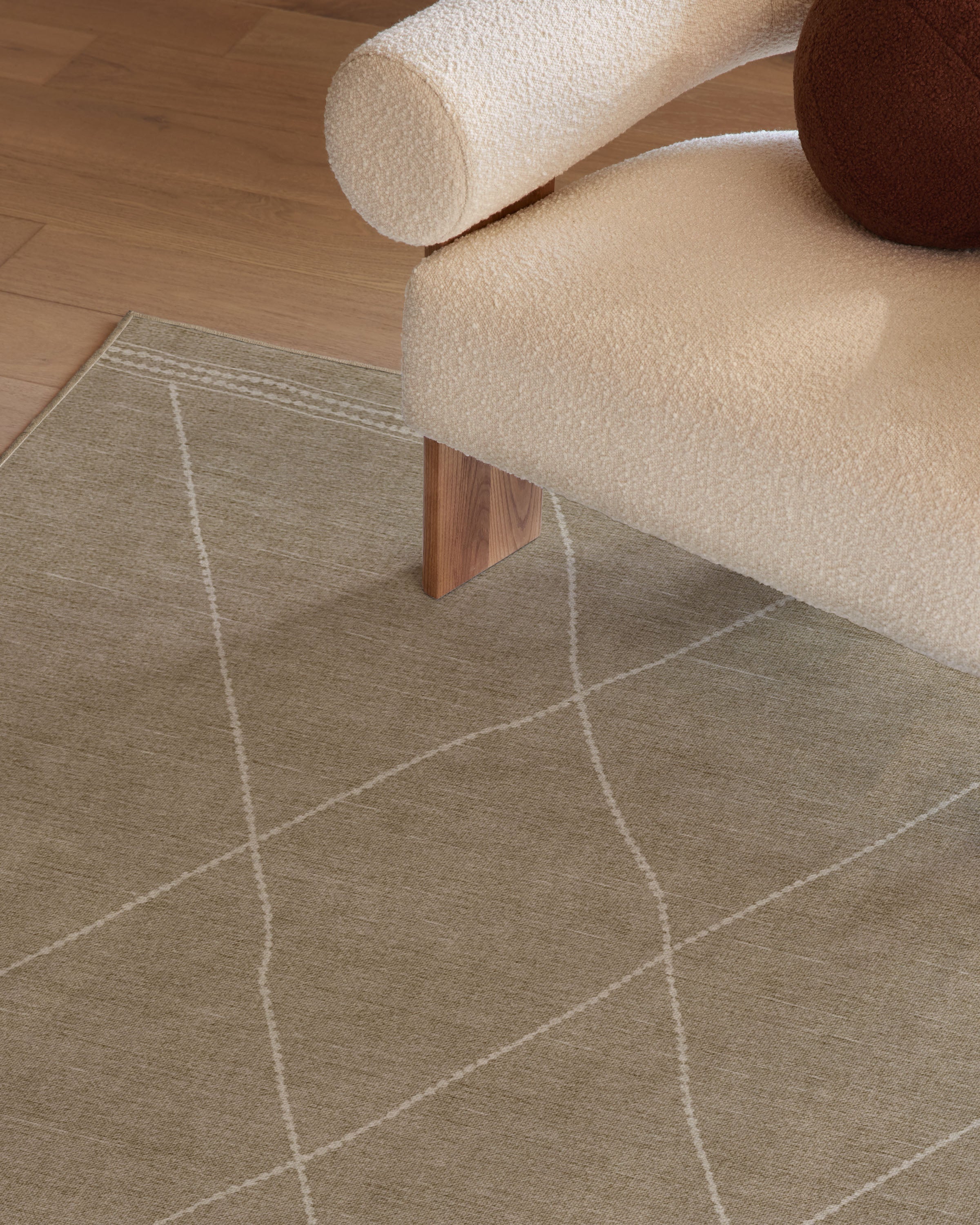 Jesper Stone Flatwoven Rug