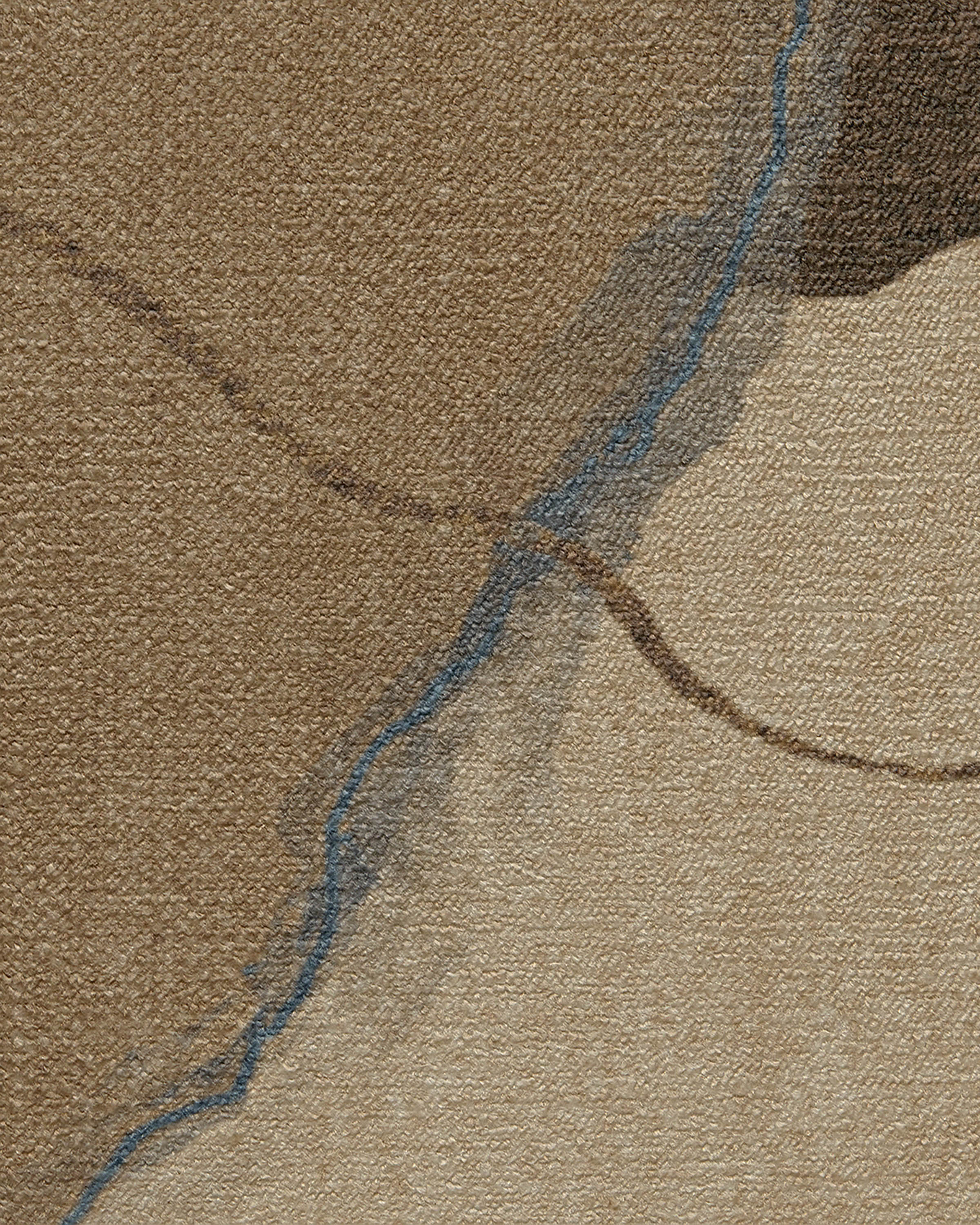 Loire Natural Denim Blue Rug