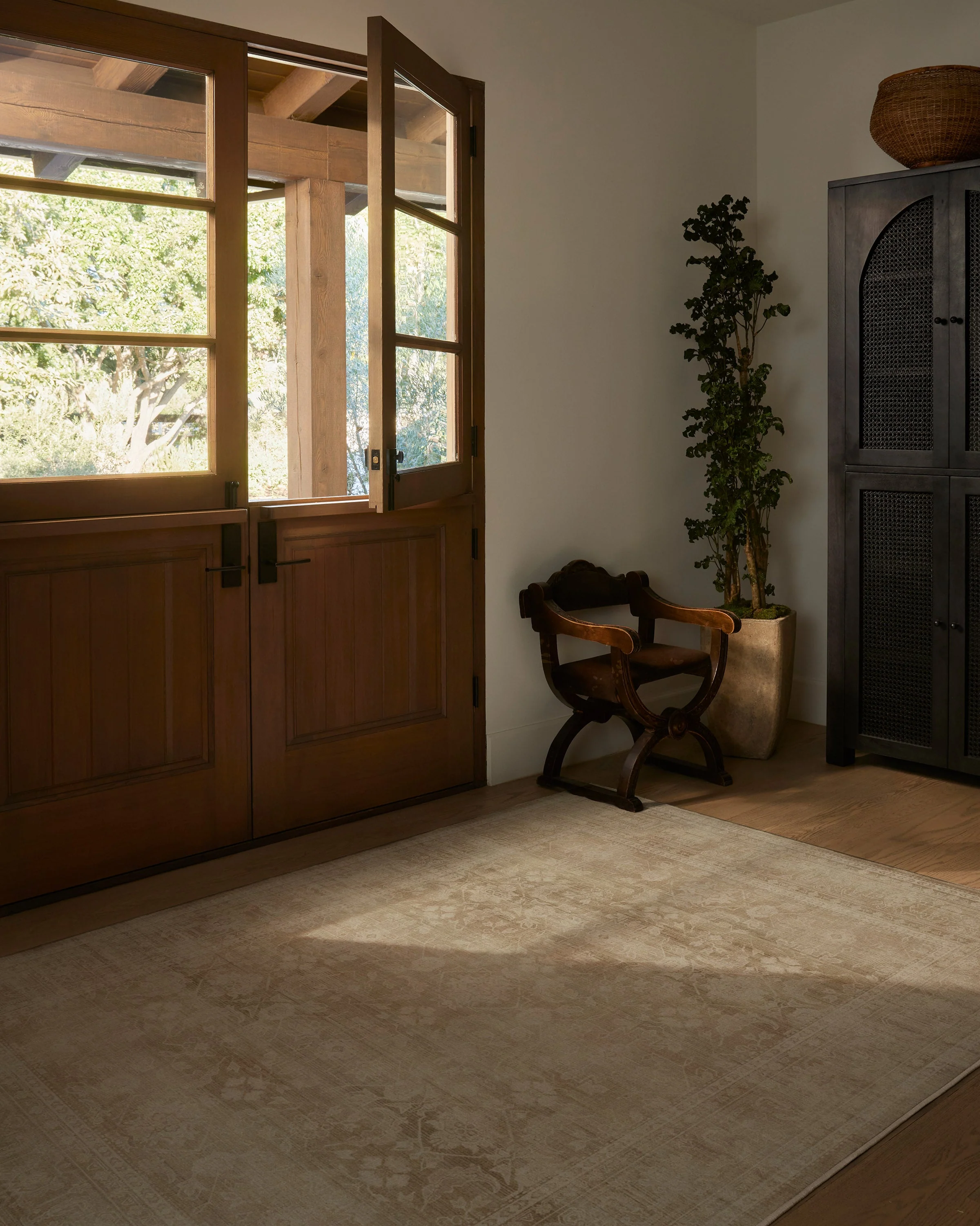 Ophelia Warm Natural Flatwoven Rug