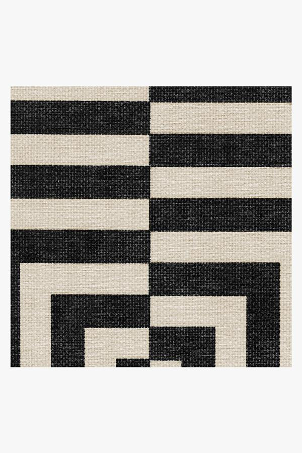 581-op-art-charcoal-flatwoven-rug-8.jpg Op Art Charcoal Flatwoven Rug