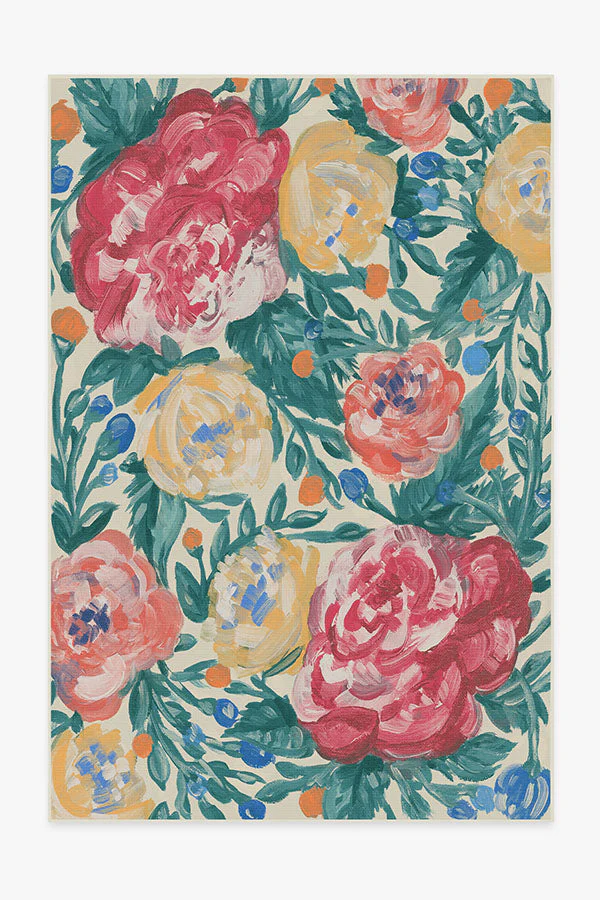 Camellia Multicolor Outdoor Rug