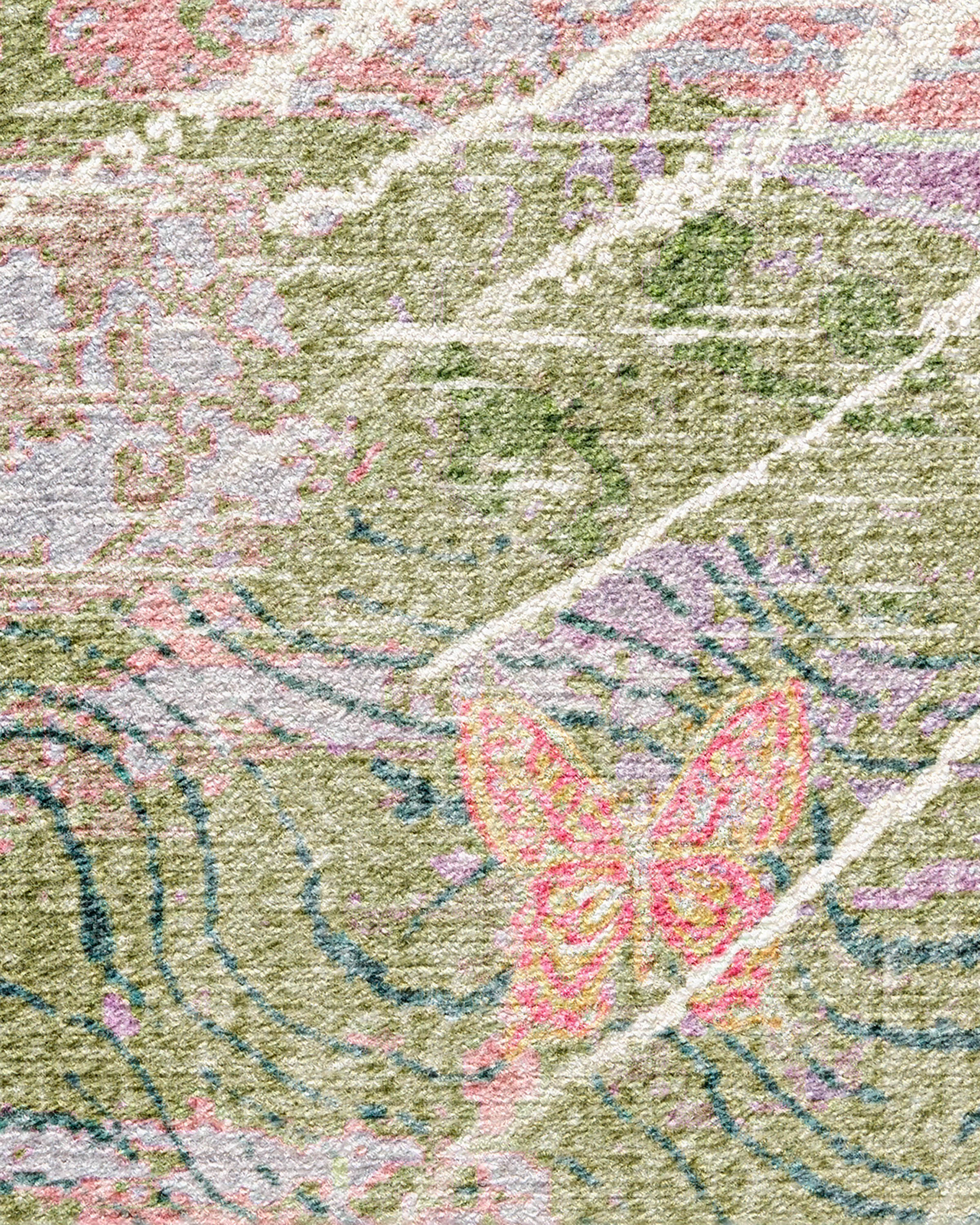 Glistening Duality Multicolor Rug