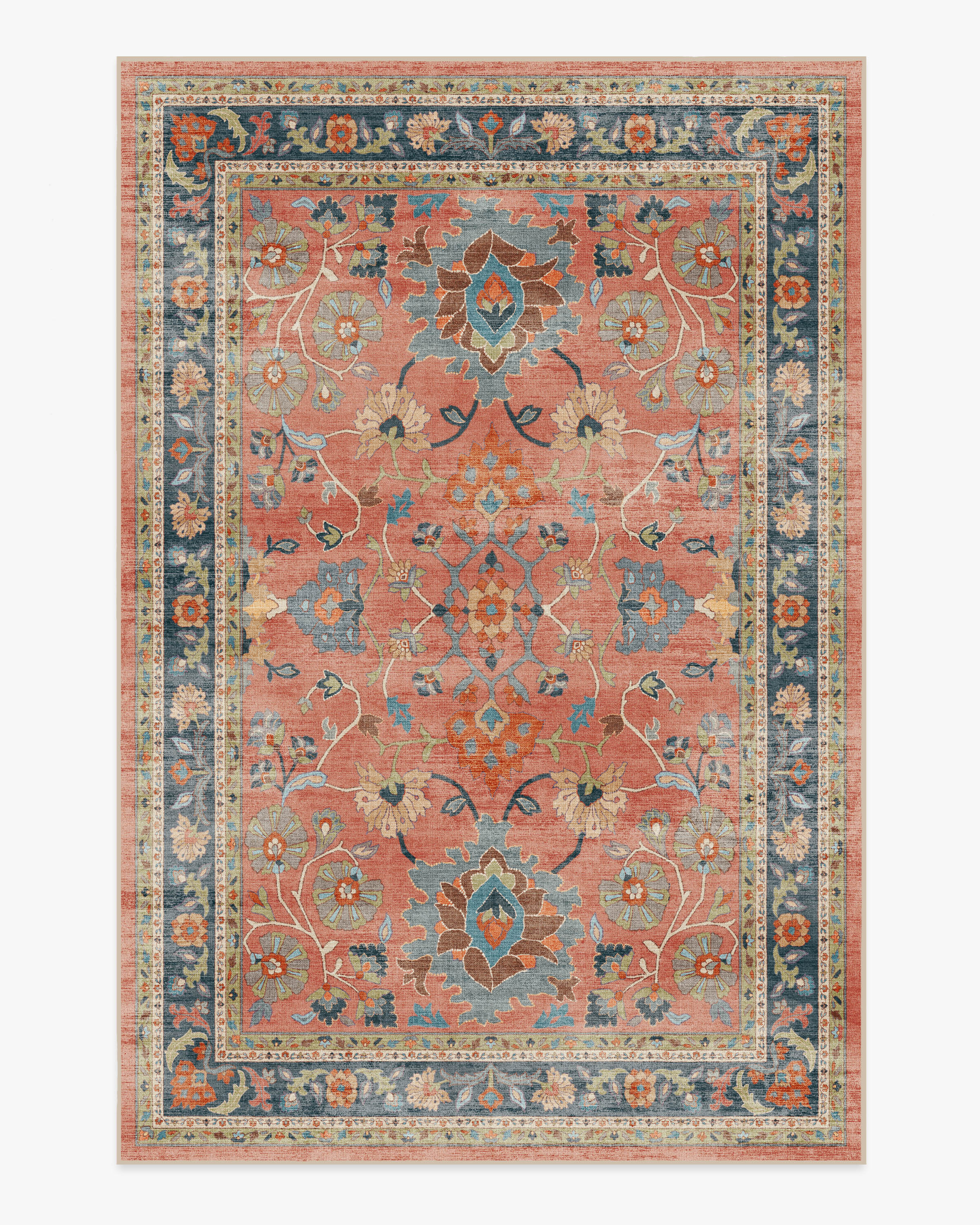 Calabria Coral Multicolor Rug