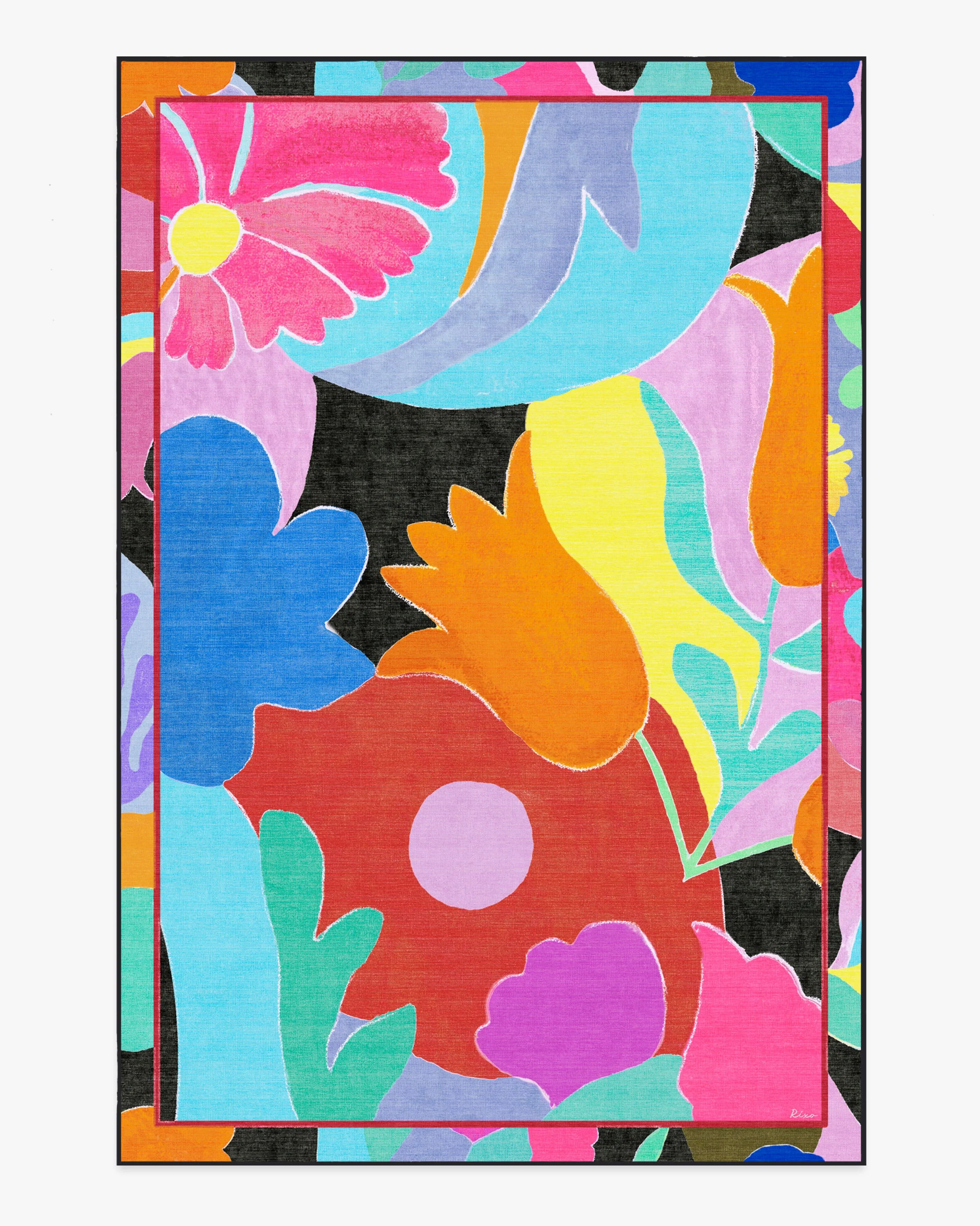 King's Road Multicolor Flatwoven Rug