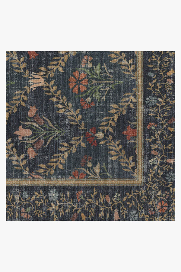Bellflowers Blue Rug