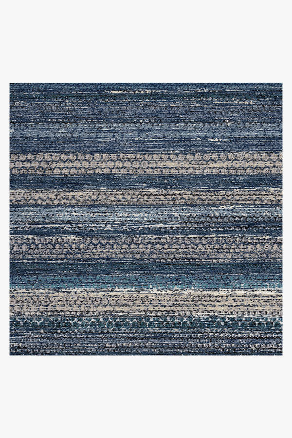 7-multi-stripe-blue-flatwoven-rug-8.jpg Multi Stripe Blue Flatwoven Rug