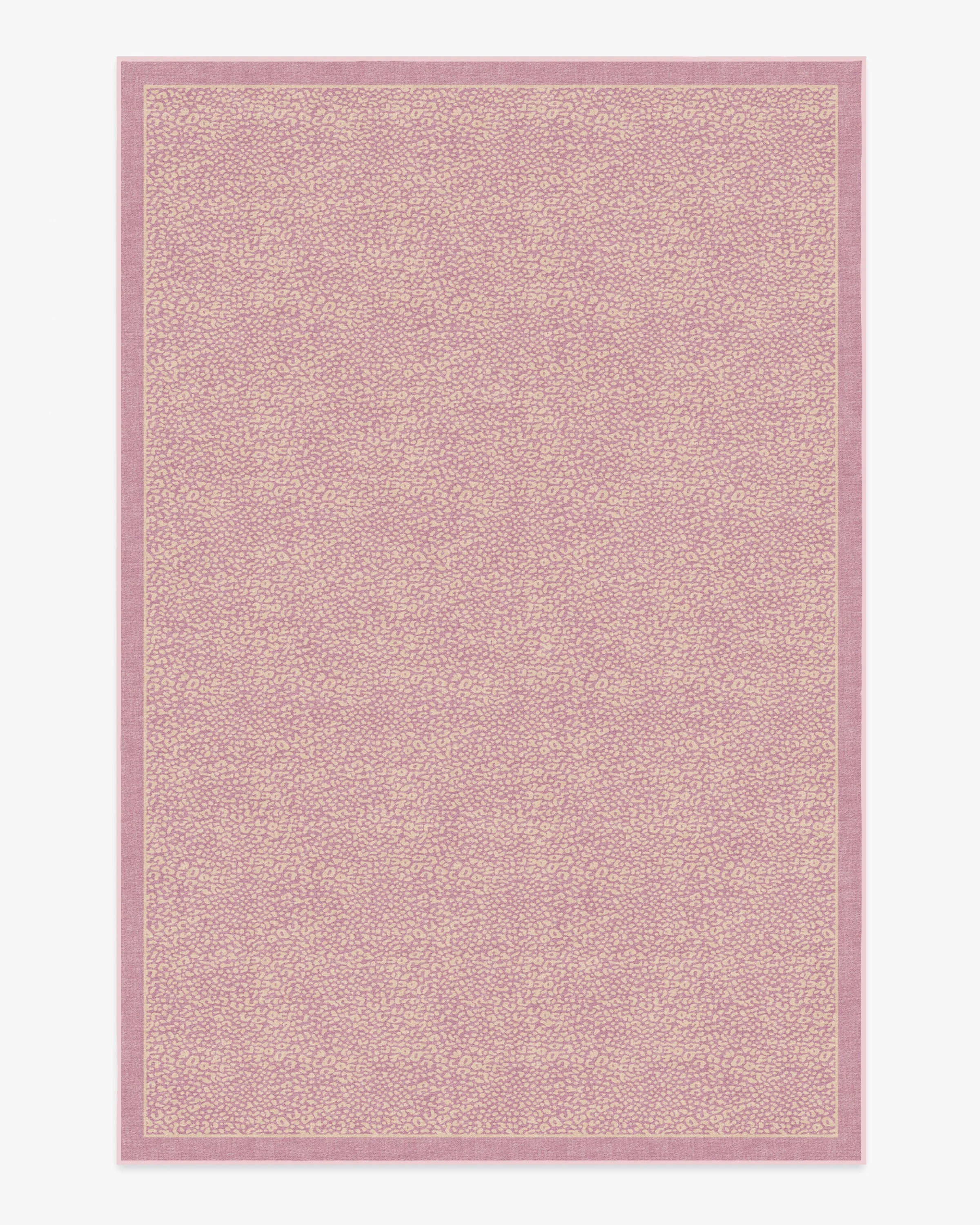 Cheeky Cheetah Pink Rug