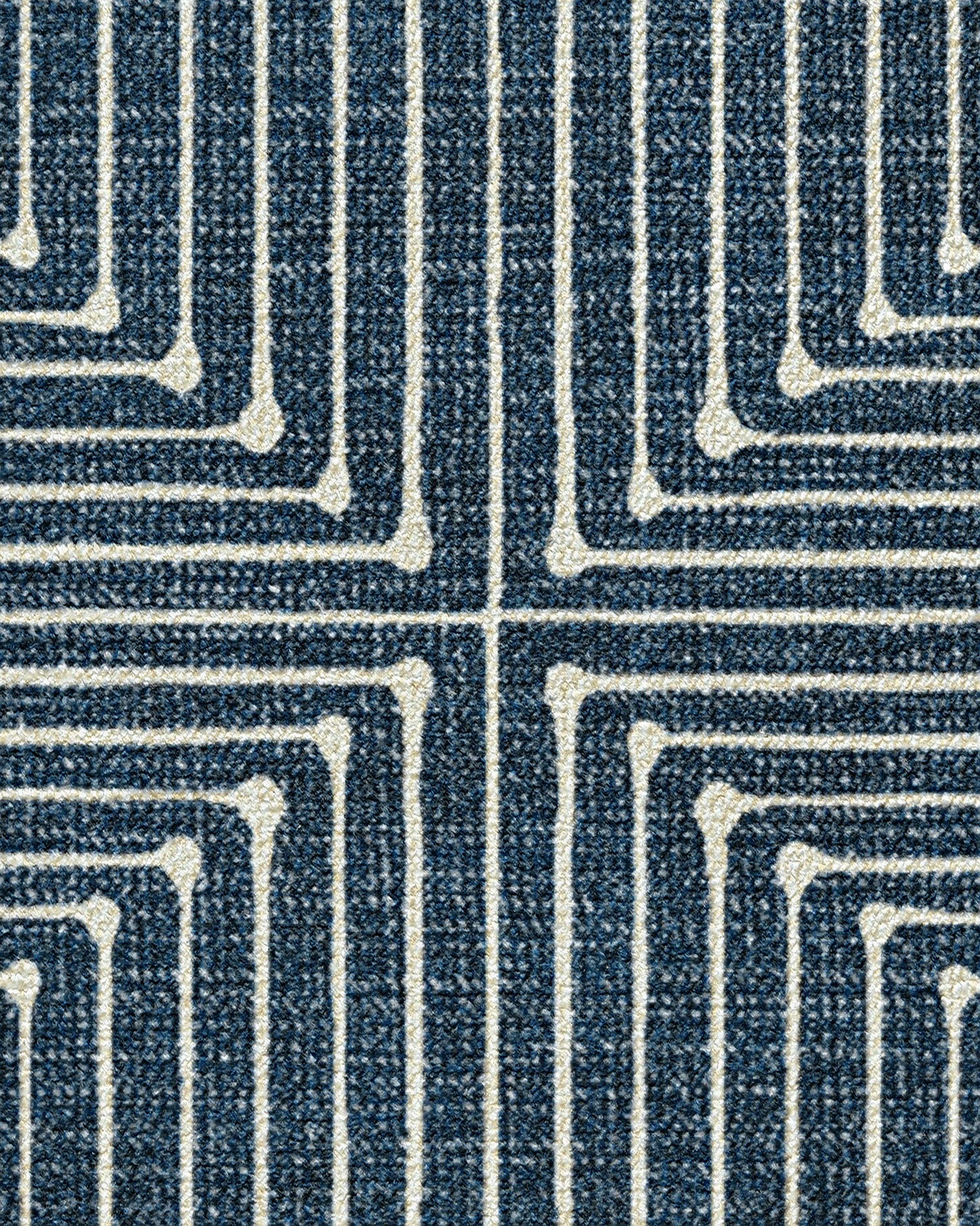 Inkdrop Lapis Blue Rug