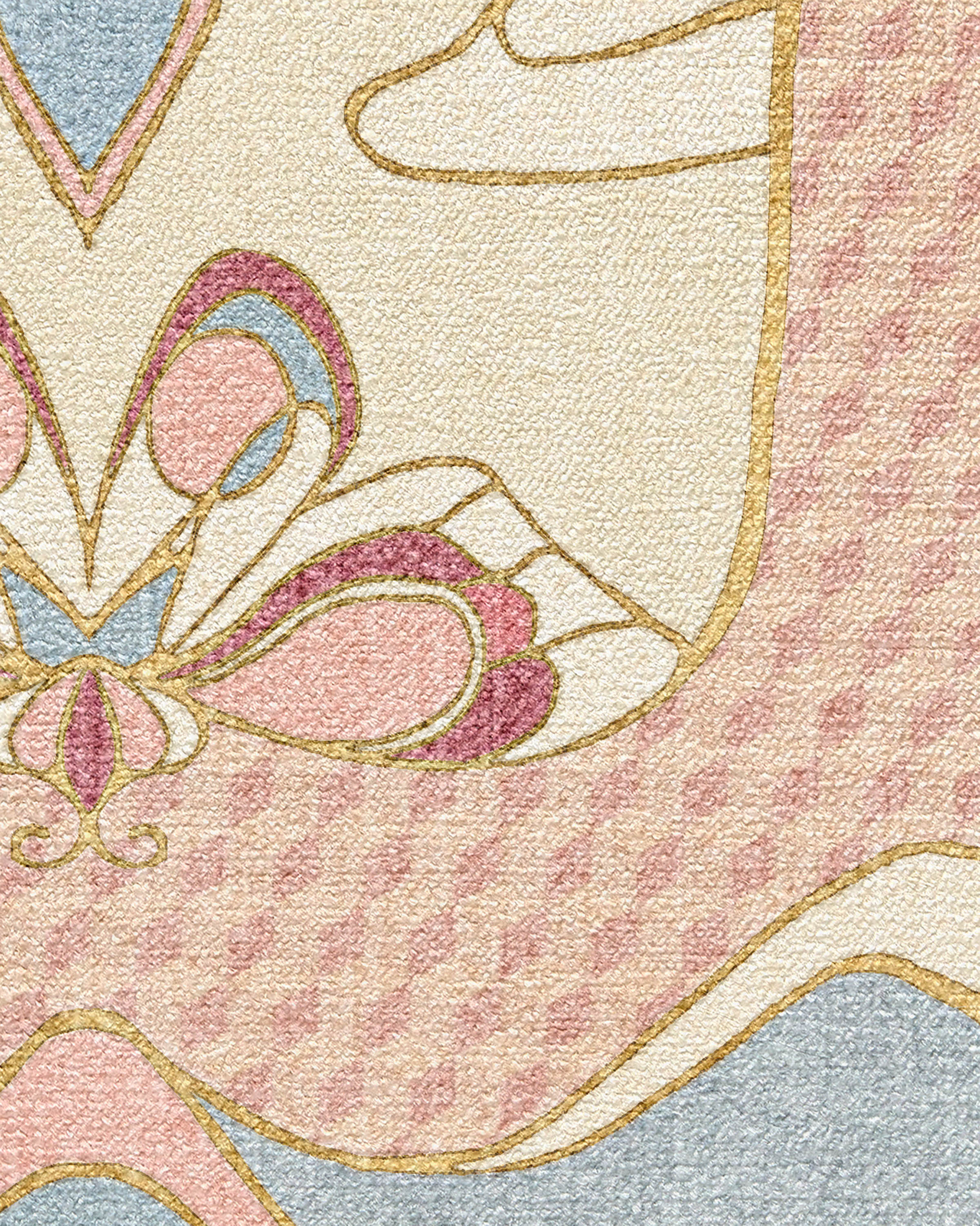 Glinda Upland Soft Pink Rug