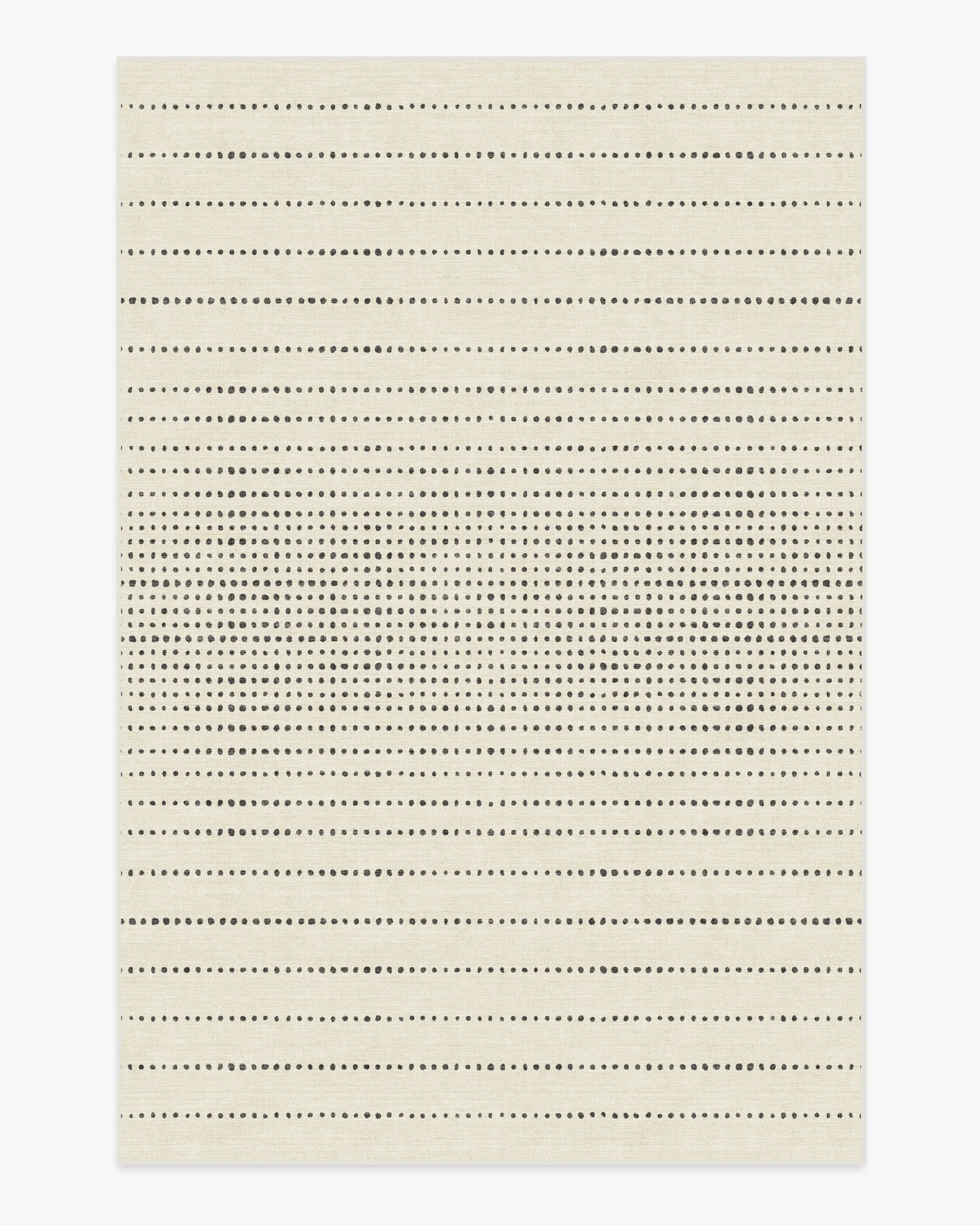 Array Black & Ivory Flatwoven Rug