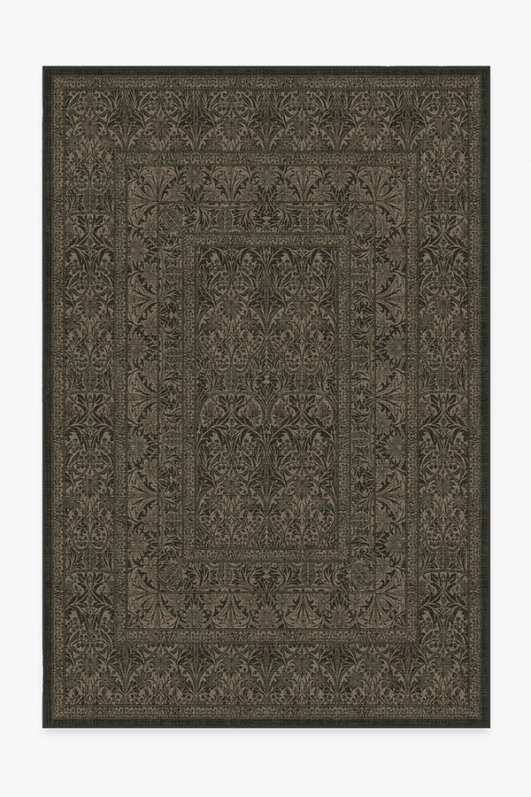 Bluebell Soft Black Flatwoven Rug