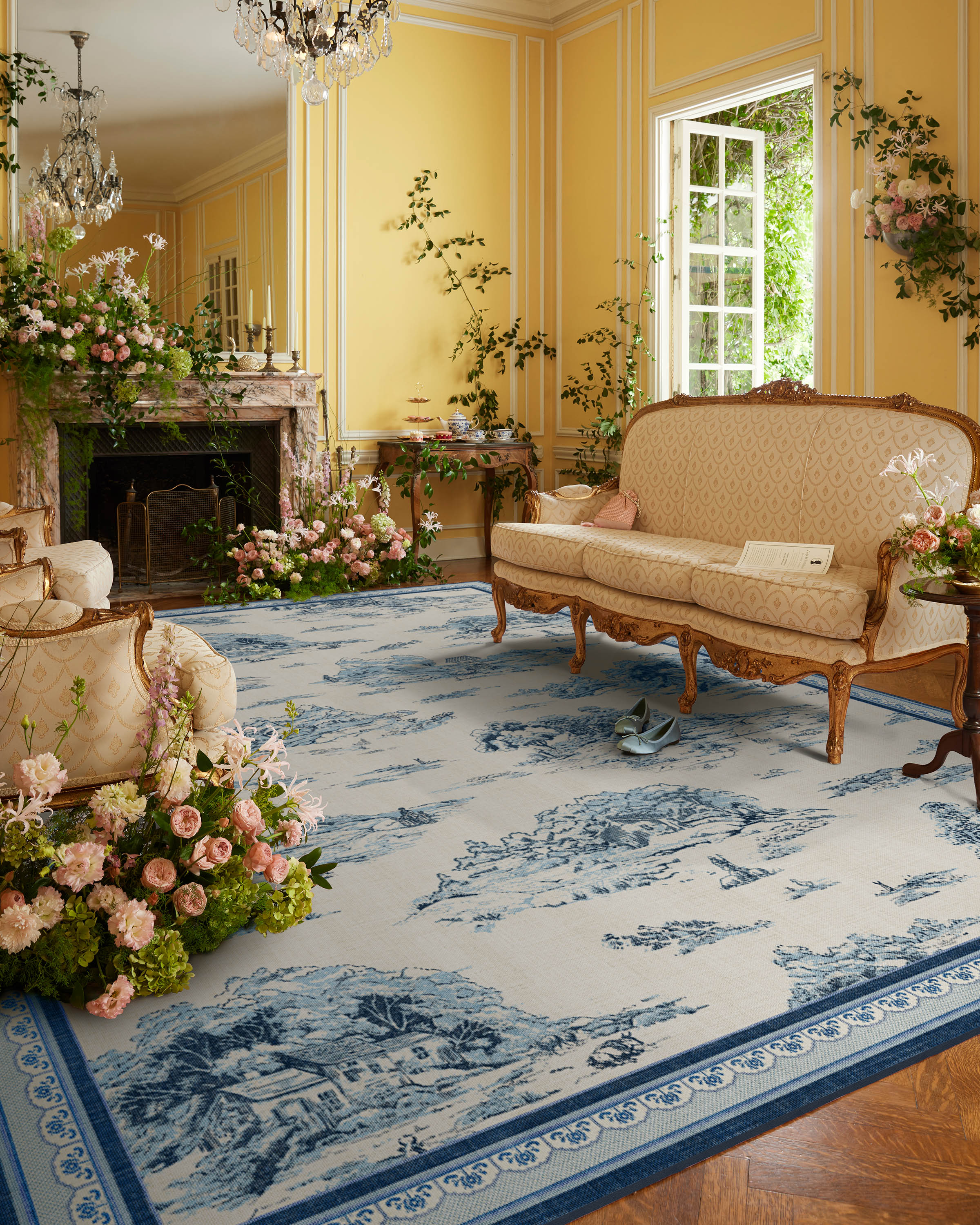 794-provence-toile-delft-blue-flatwoven-rug-7.jpg Provence Toile Delft Blue Flatwoven Rug