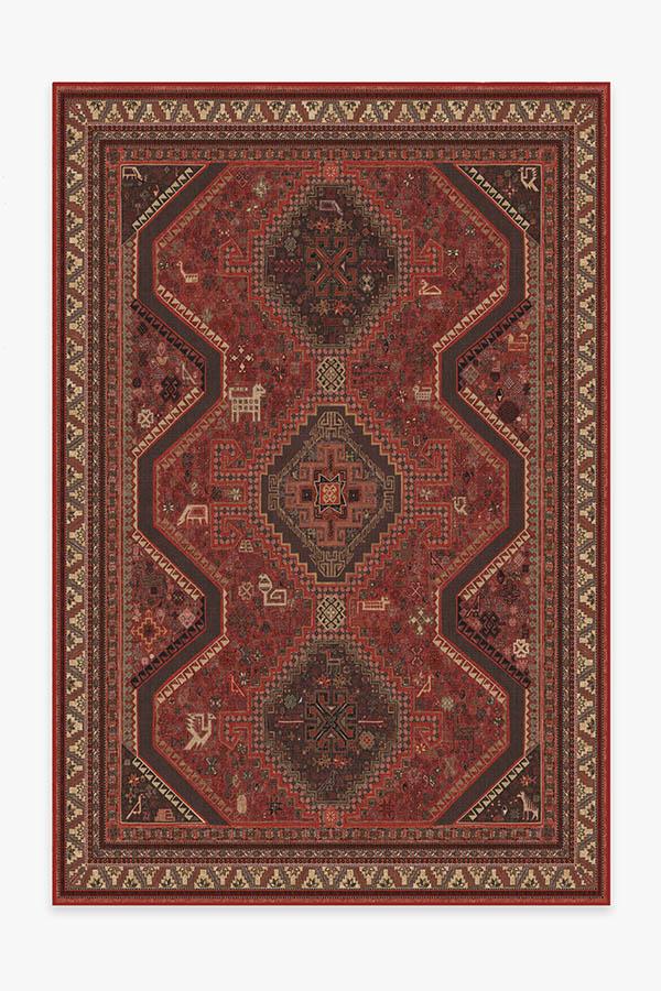 Zareen Scarlet Red Rug
