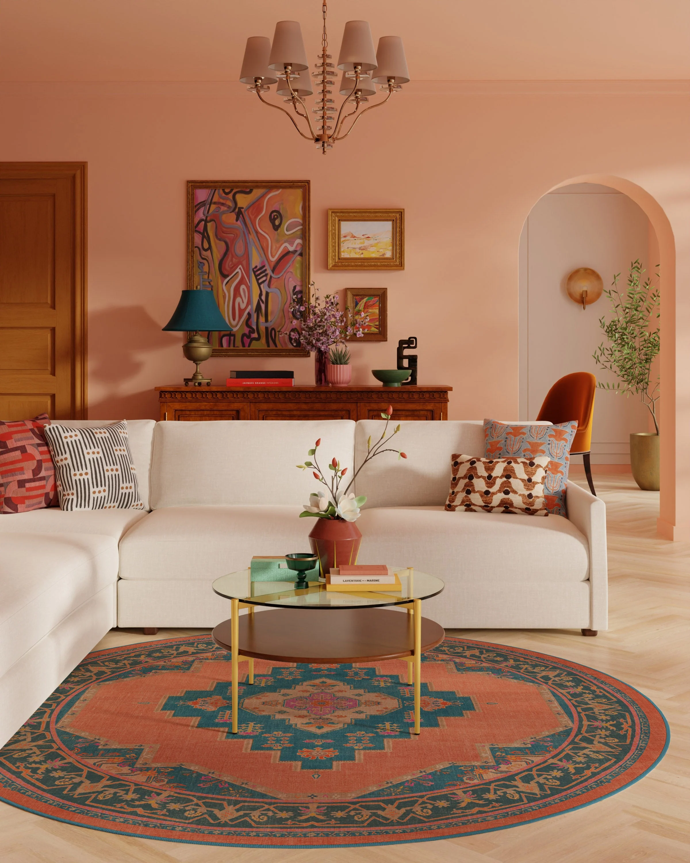 802-sunset-bazaar-tropic-coral-flatwoven-rug-6.webp Sunset Bazaar Tropic Coral Flatwoven Rug