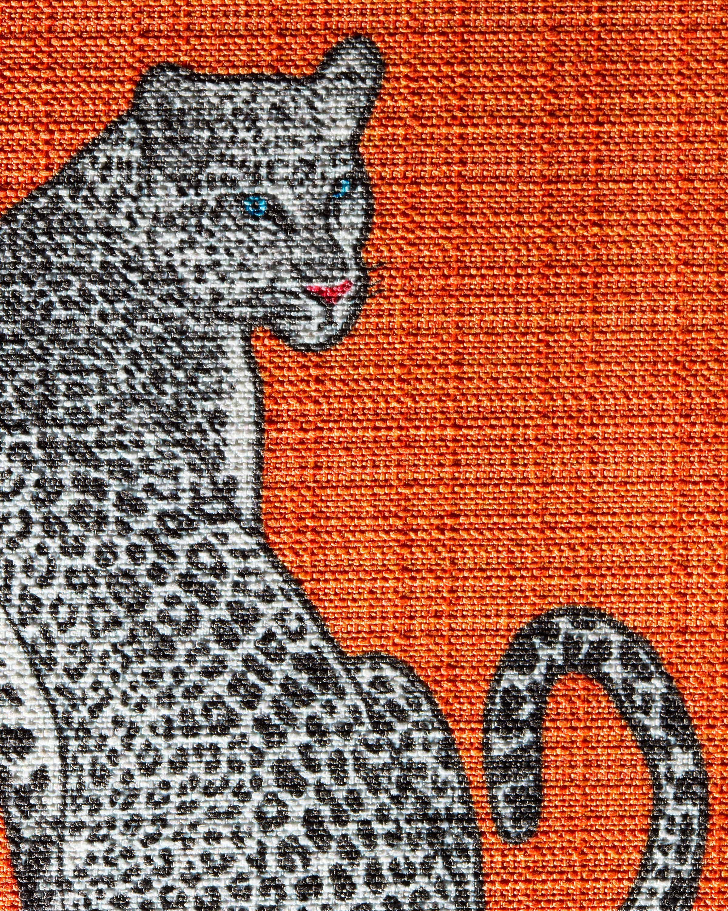 803-snow-leopard-multicolor-woven-throw-pillow-4.jpg Snow Leopard Multicolor Woven Throw Pillow