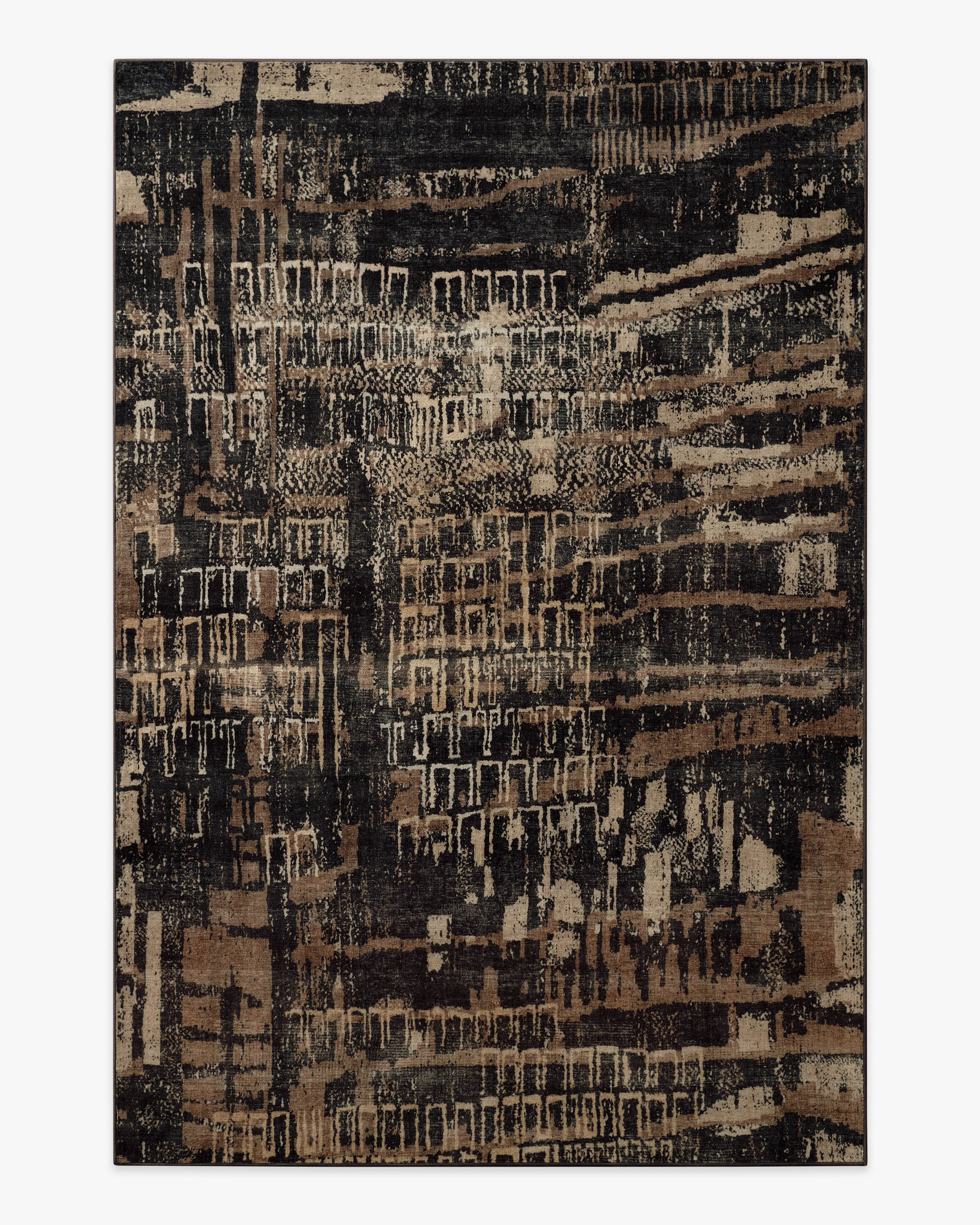 Ourea Dark Wood Rug