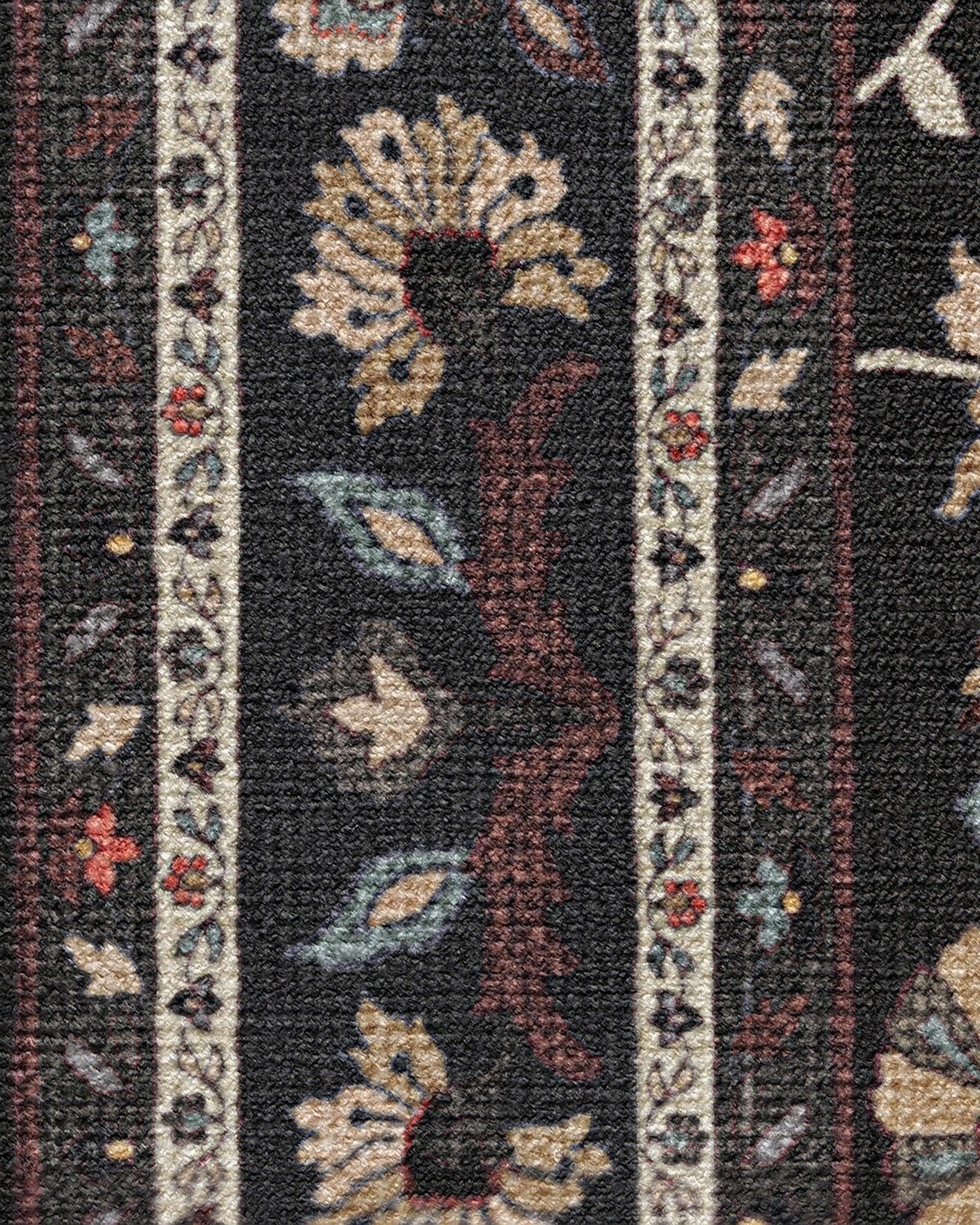 Calabria Black Multicolor Rug