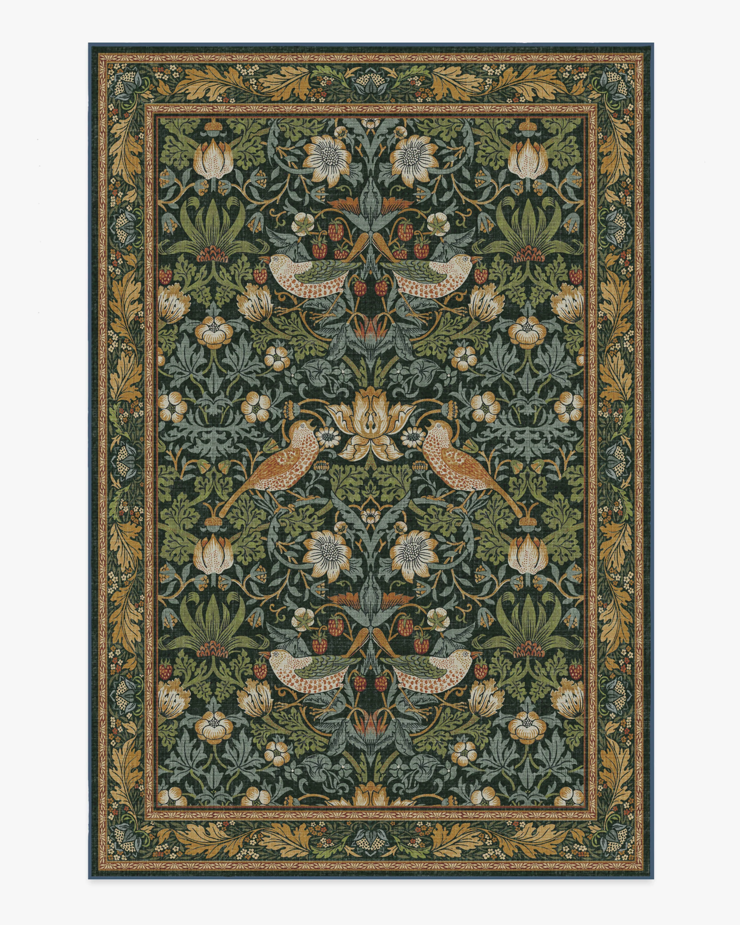 841-strawberry-thief-indigo-flatwoven-rug-1.webp Strawberry Thief Indigo Flatwoven Rug
