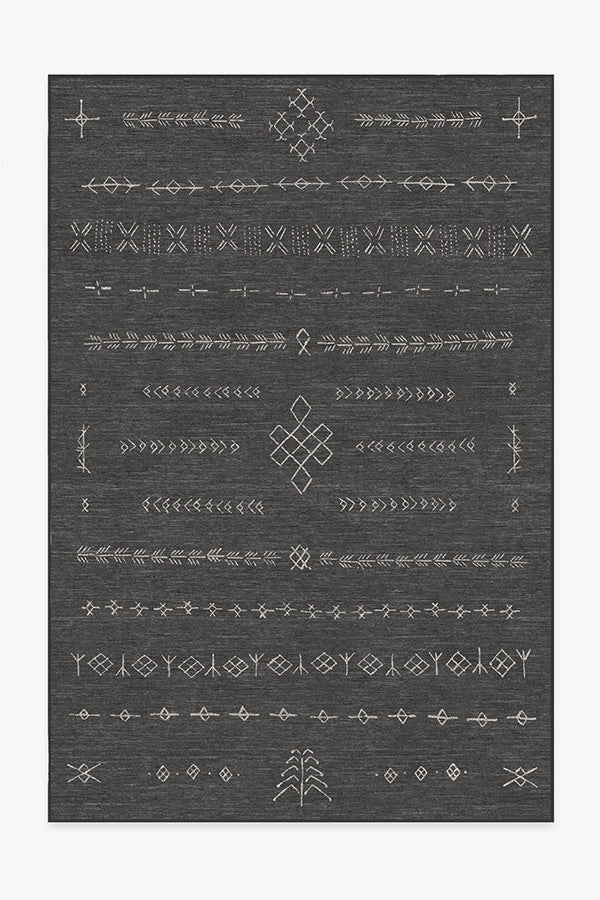 Astrid Soft Black Rug