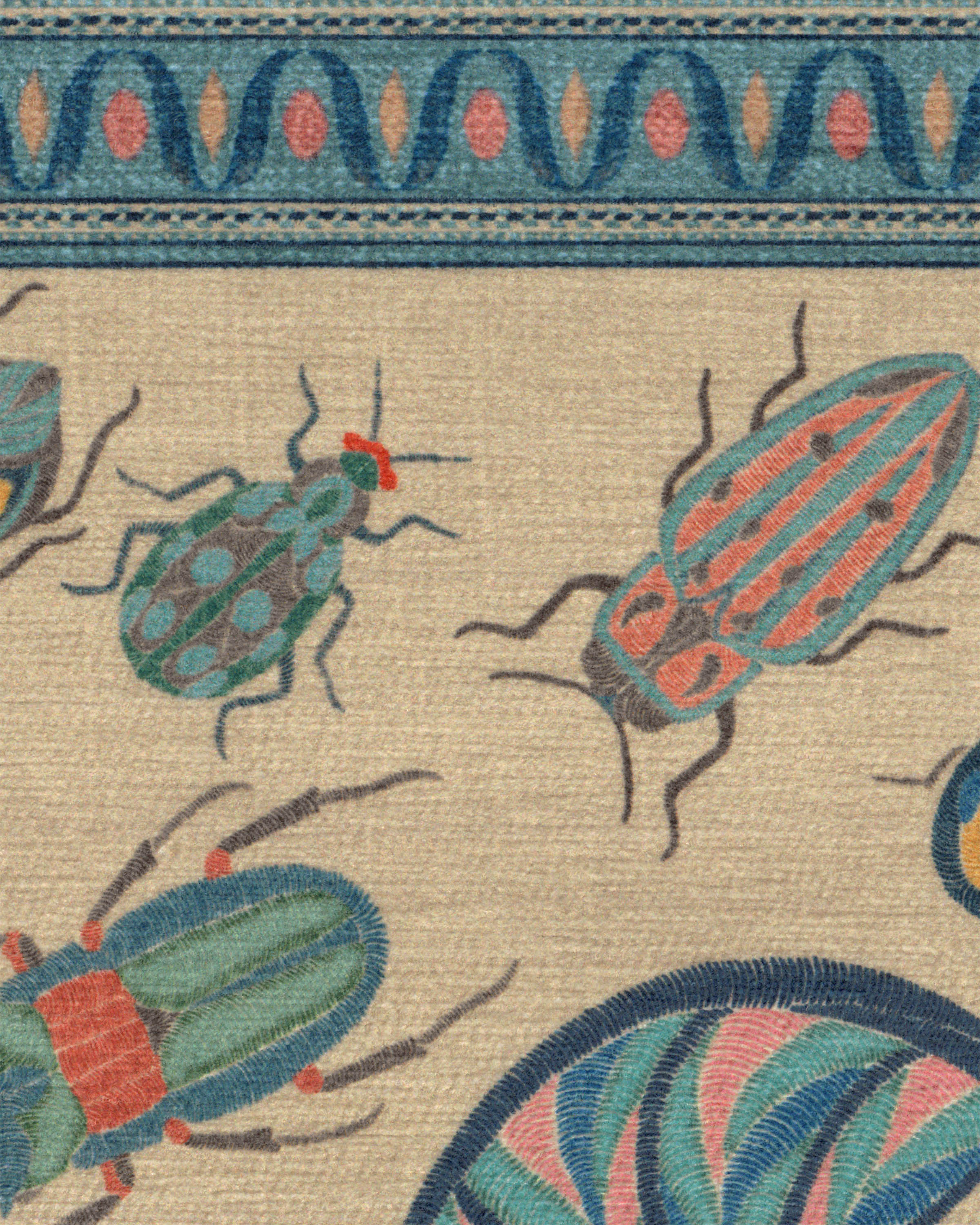 Flutterby Multicolor Rug