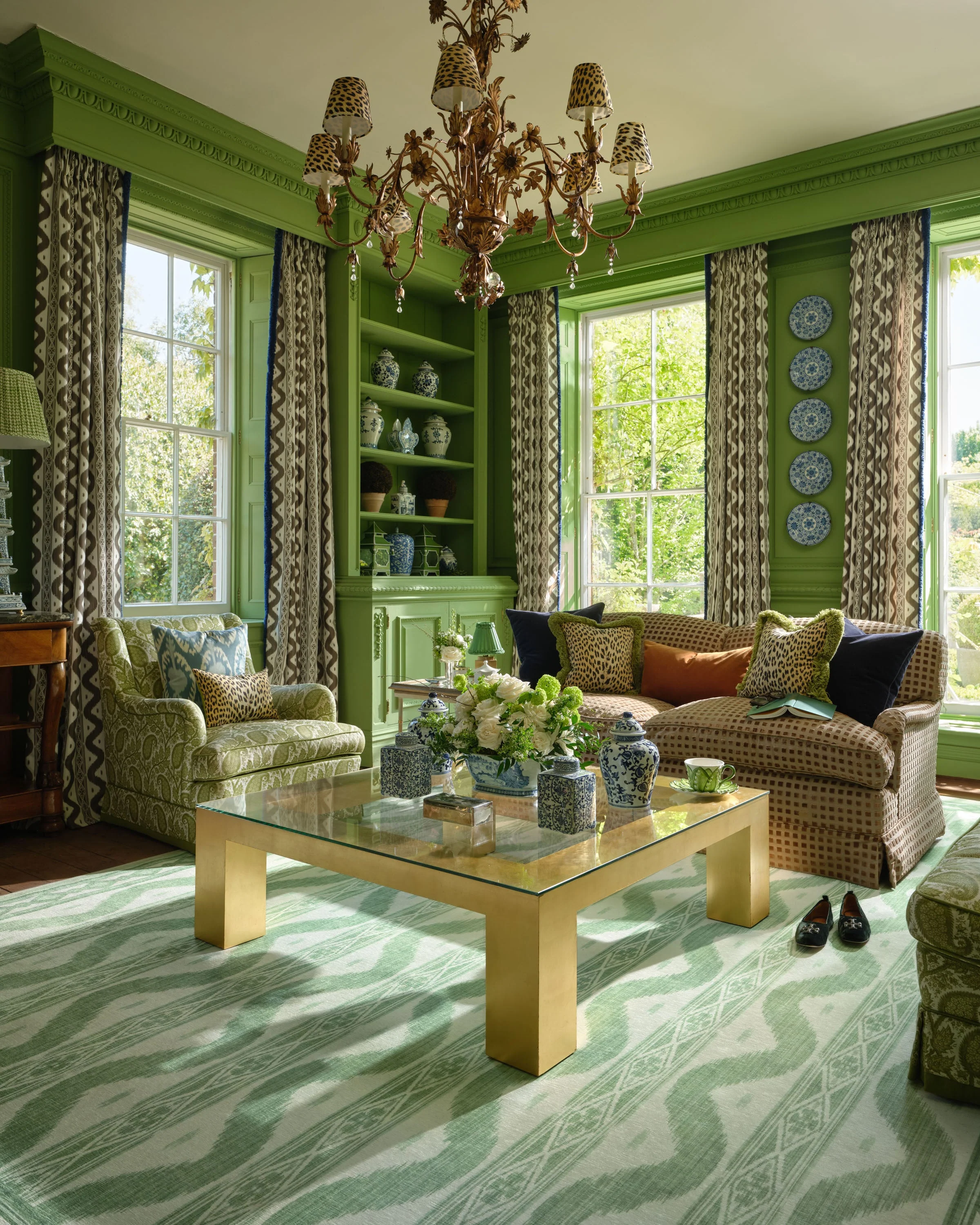 886-ava-ikat-green-flatwoven-rug-7.webp Ava Ikat Green Flatwoven Rug