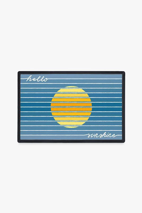 889-hello-sunshine-blue-doormat-1.webp Hello Sunshine Blue Doormat