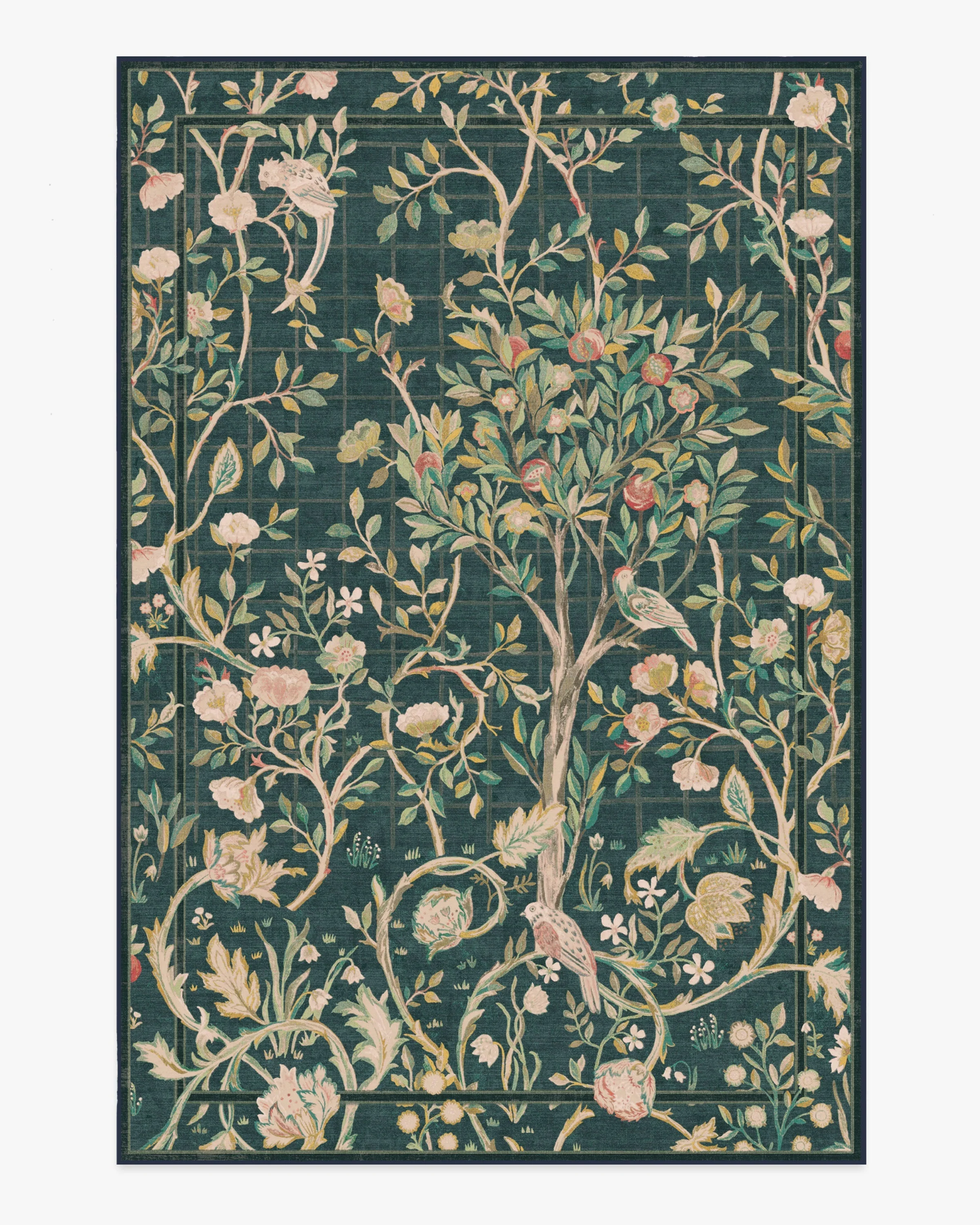 Melsetter Teal Green Rug