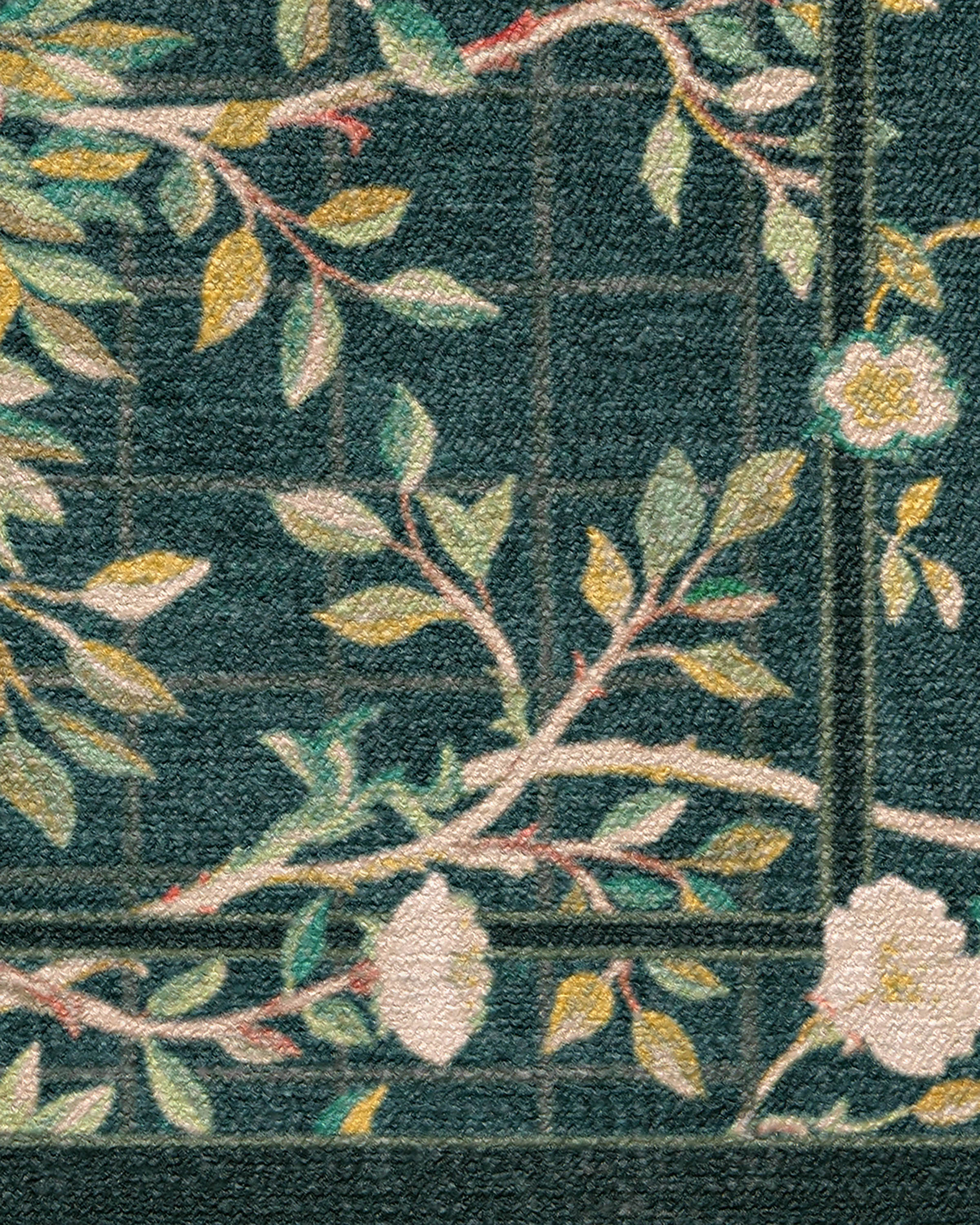 Melsetter Teal Green Rug